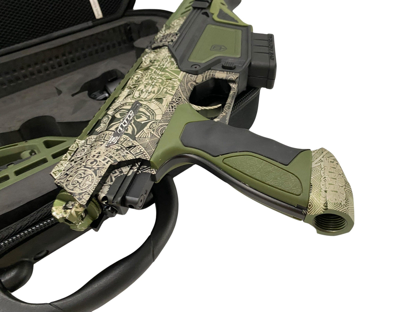 Used Dye DAM Olive/Black Paintball Gun Paintball Gun from CPXBrosPaintball Buy/Sell/Trade Paintball Markers, New Paintball Guns, Paintball Hoppers, Paintball Masks, and Hormesis Headbands