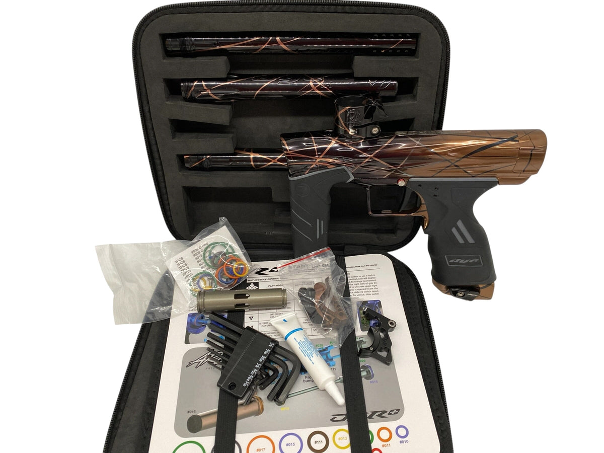 Used Dye Dark Edition DSR+ Brown To Black Splash Paintball Gun Paintball Gun from CPXBrosPaintball Buy/Sell/Trade Paintball Markers, New Paintball Guns, Paintball Hoppers, Paintball Masks, and Hormesis Headbands