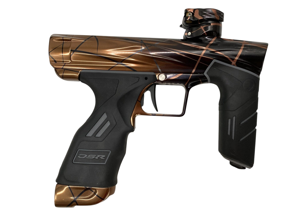 Used Dye Dark Edition DSR+ Brown To Black Splash Paintball Gun Paintball Gun from CPXBrosPaintball Buy/Sell/Trade Paintball Markers, New Paintball Guns, Paintball Hoppers, Paintball Masks, and Hormesis Headbands