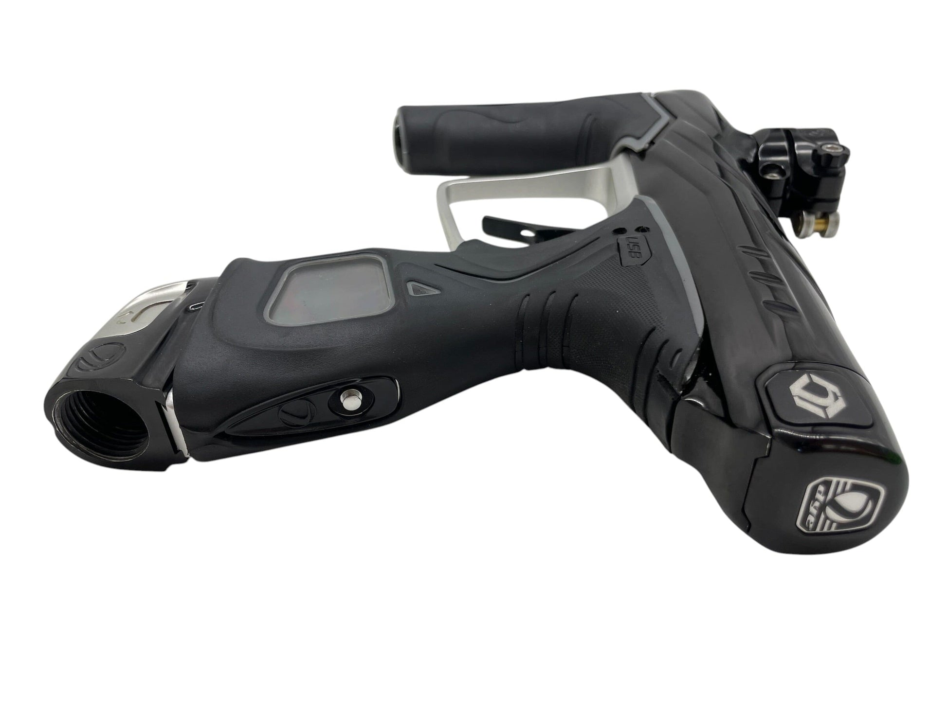 Used Dye DLS Black/SIlver Paintball Gun Paintball Gun from CPXBrosPaintball Buy/Sell/Trade Paintball Markers, New Paintball Guns, Paintball Hoppers, Paintball Masks, and Hormesis Headbands