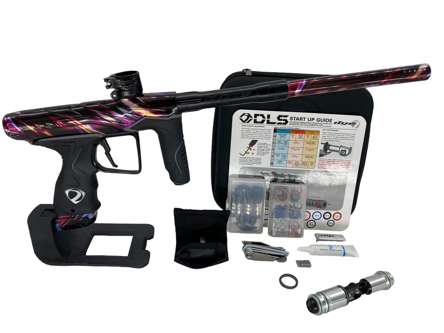 Used Dye DLS Blurred Paintball Gun Paintball Gun from CPXBrosPaintball Buy/Sell/Trade Paintball Markers, New Paintball Guns, Paintball Hoppers, Paintball Masks, and Hormesis Headbands