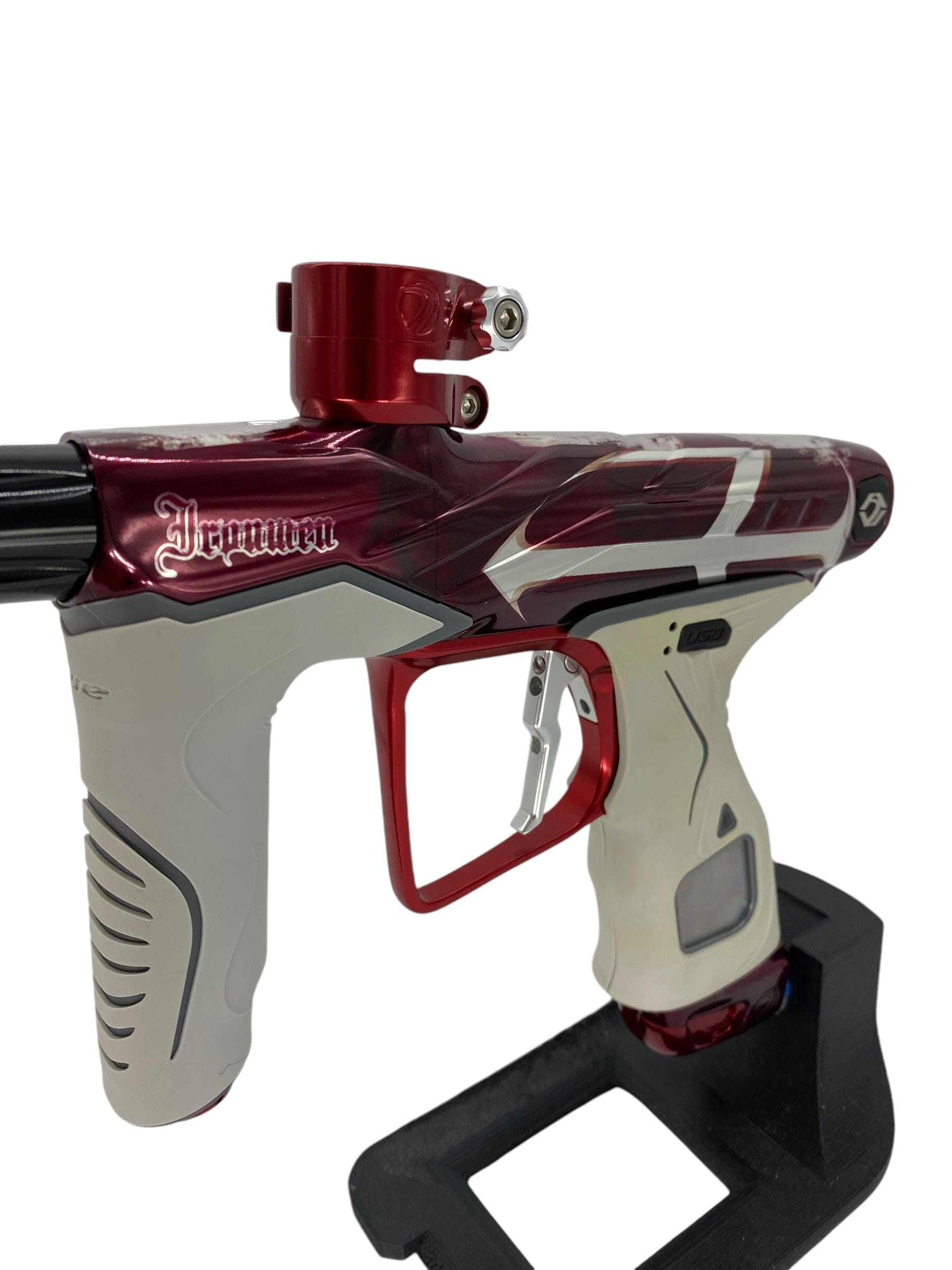 Used Dye DLS Iron Men Edition Paintball Gun Paintball Gun from CPXBrosPaintball Buy/Sell/Trade Paintball Markers, New Paintball Guns, Paintball Hoppers, Paintball Masks, and Hormesis Headbands