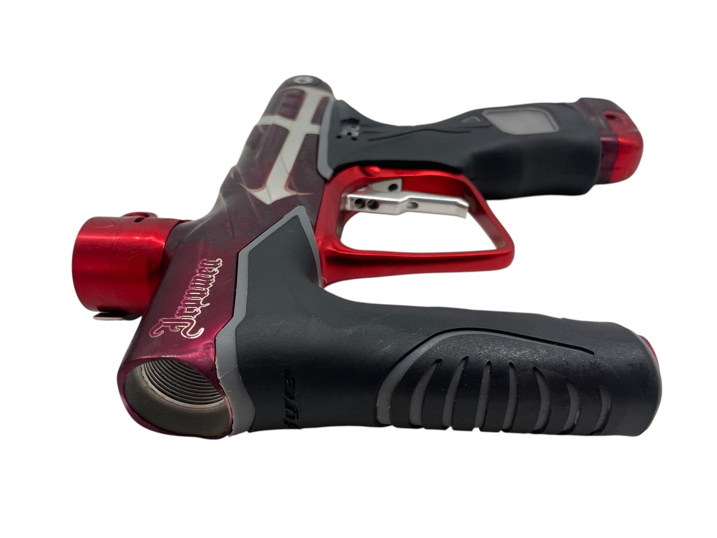 Used Dye DLS Ironmen Paintball Gun Paintball Gun from CPXBrosPaintball Buy/Sell/Trade Paintball Markers, New Paintball Guns, Paintball Hoppers, Paintball Masks, and Hormesis Headbands