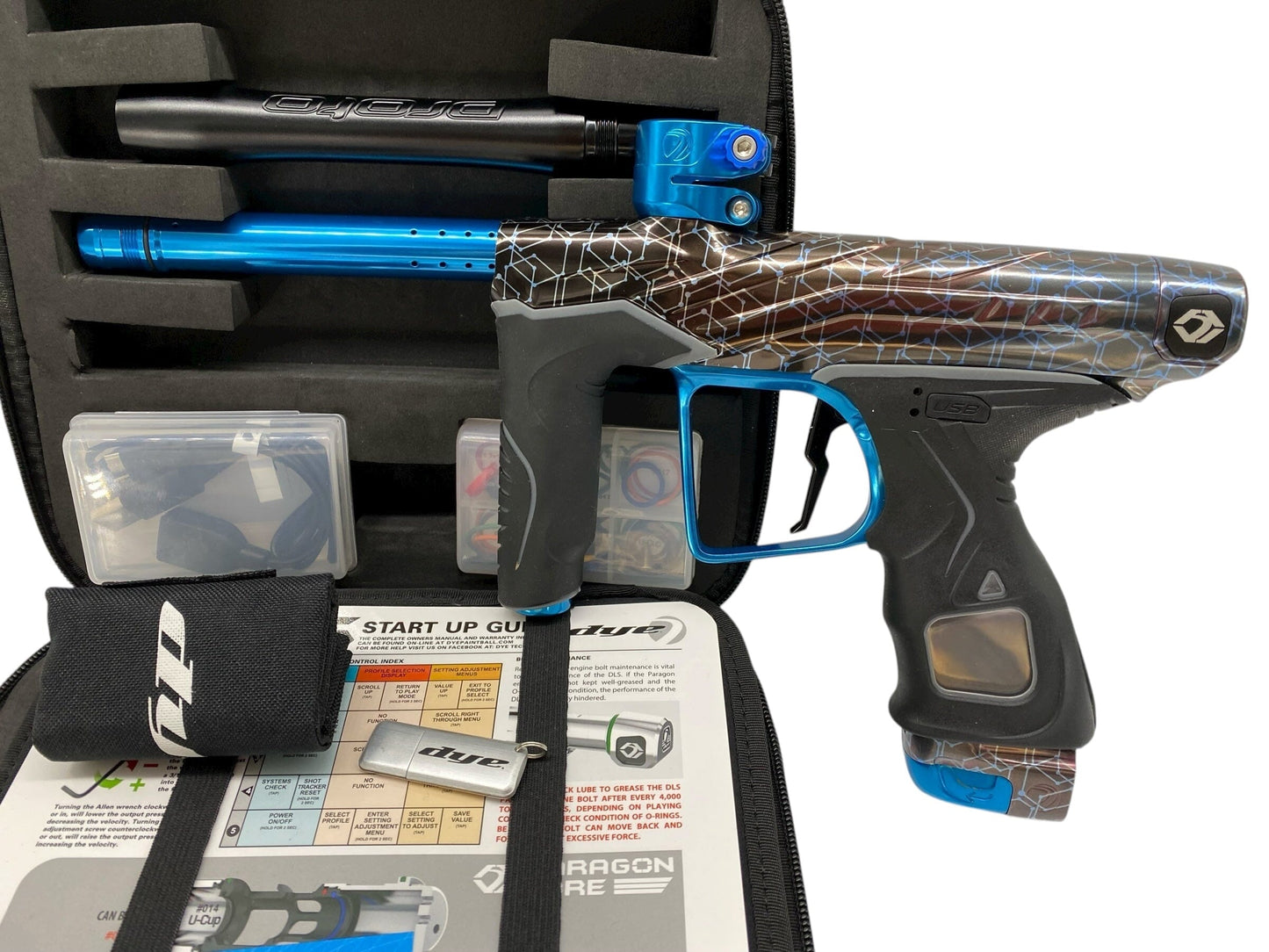 Used Dye DLS Paintball Gun Grid 6 Paintball Gun from CPXBrosPaintball Buy/Sell/Trade Paintball Markers, New Paintball Guns, Paintball Hoppers, Paintball Masks, and Hormesis Headbands