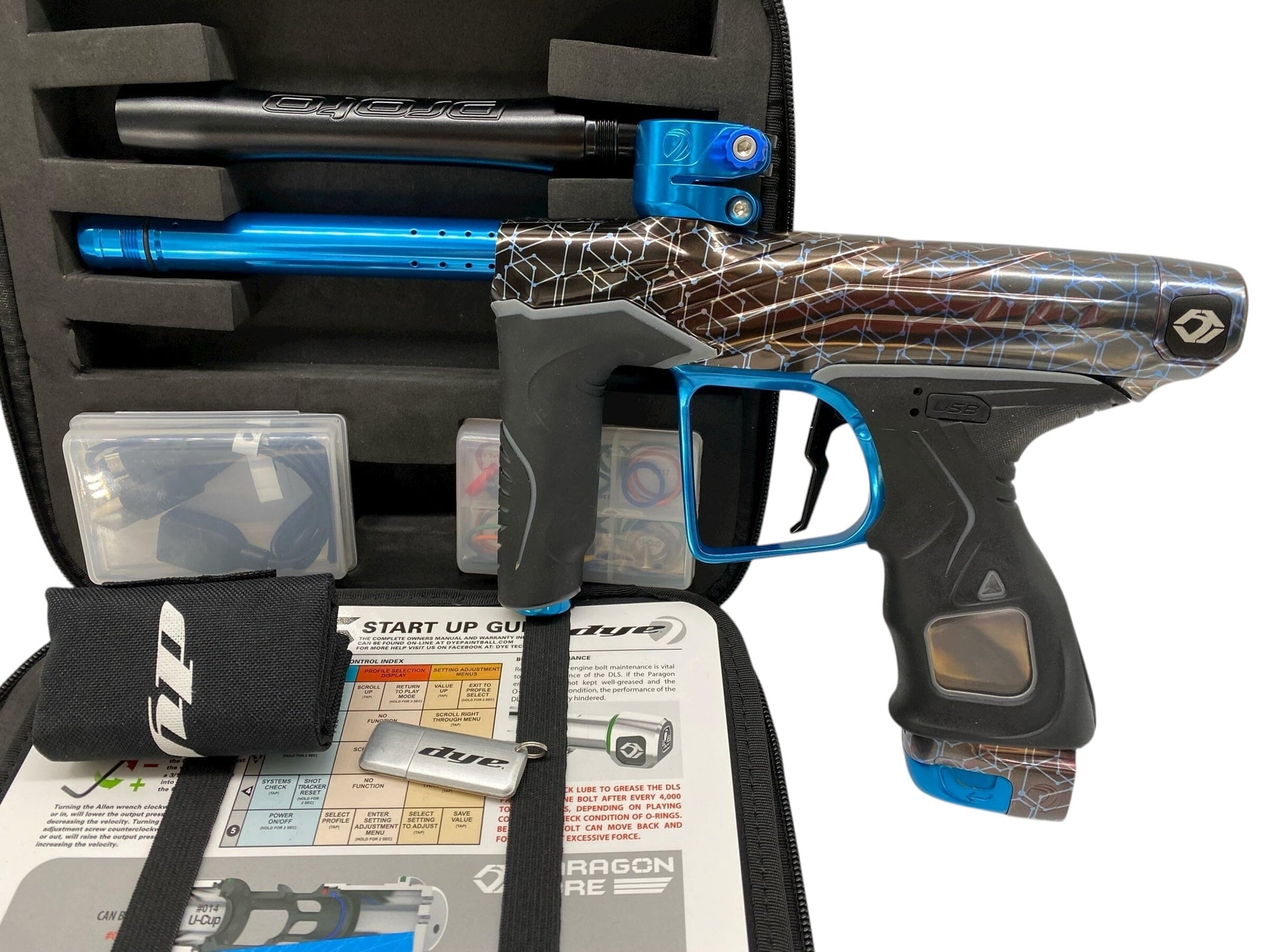 Used Dye DLS Paintball Gun Grid 6 Paintball Gun from CPXBrosPaintball Buy/Sell/Trade Paintball Markers, New Paintball Guns, Paintball Hoppers, Paintball Masks, and Hormesis Headbands