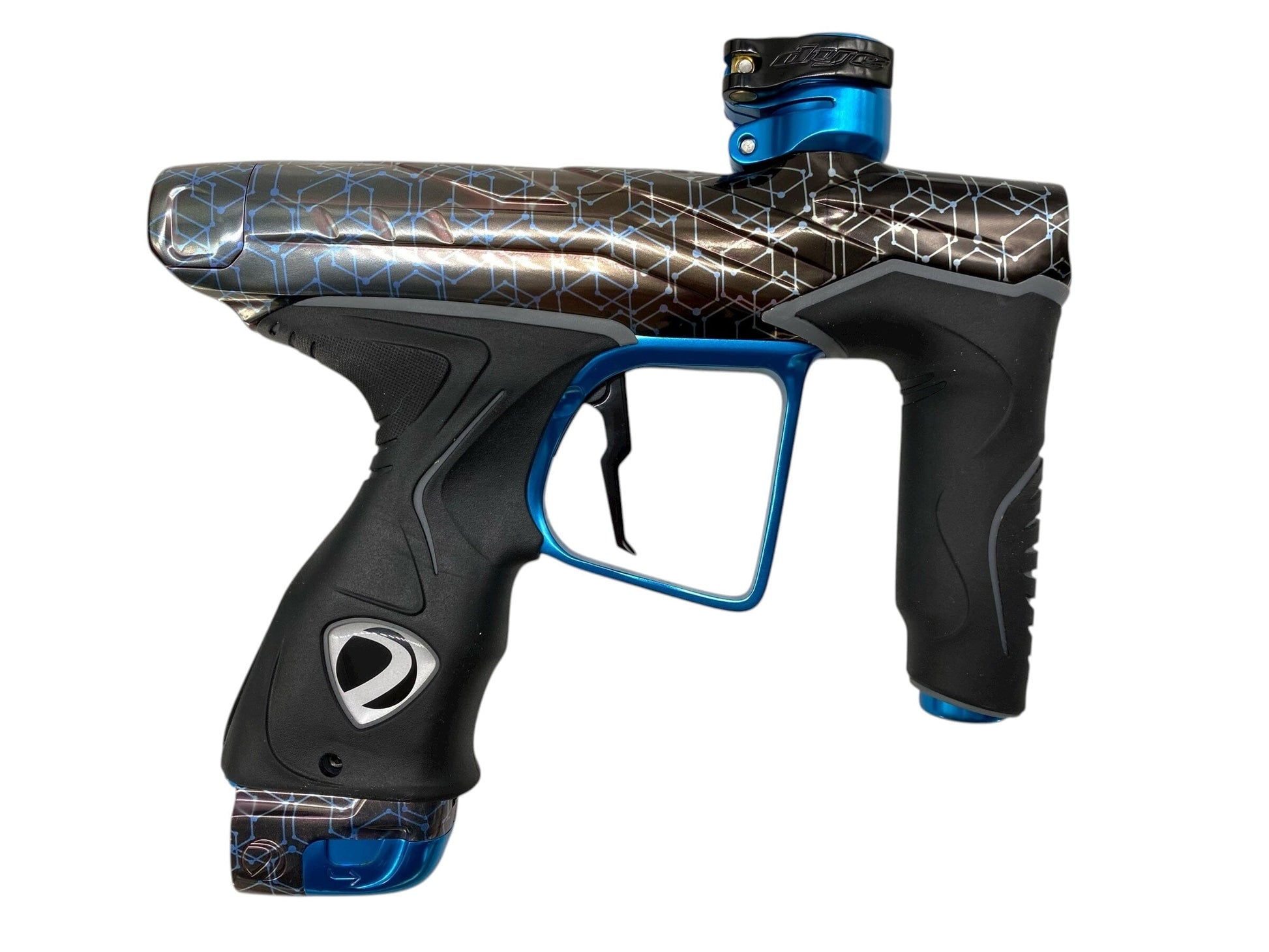 Used Dye DLS Paintball Gun Grid 6 Paintball Gun from CPXBrosPaintball Buy/Sell/Trade Paintball Markers, New Paintball Guns, Paintball Hoppers, Paintball Masks, and Hormesis Headbands
