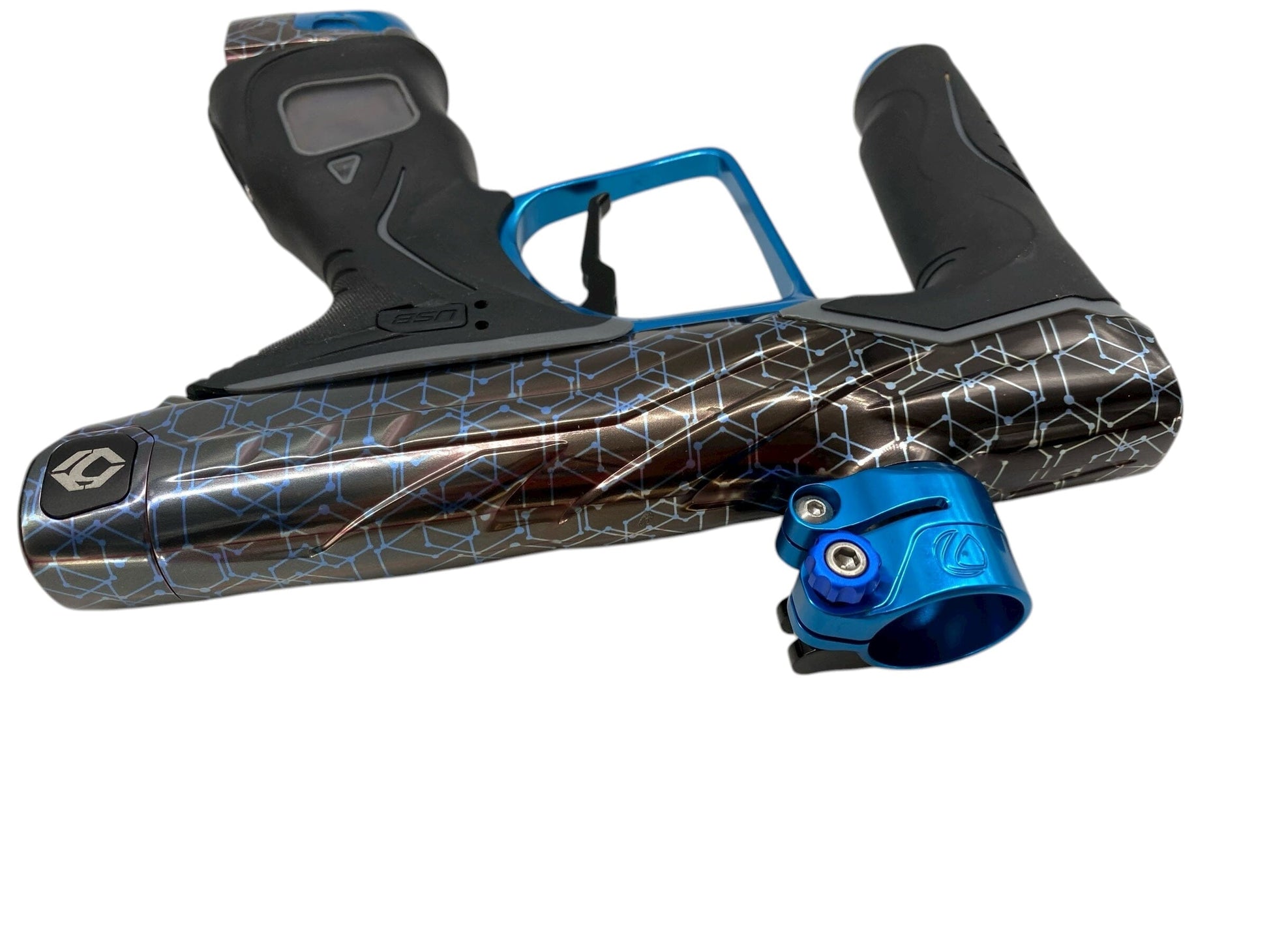 Used Dye DLS Paintball Gun Grid 6 Paintball Gun from CPXBrosPaintball Buy/Sell/Trade Paintball Markers, New Paintball Guns, Paintball Hoppers, Paintball Masks, and Hormesis Headbands