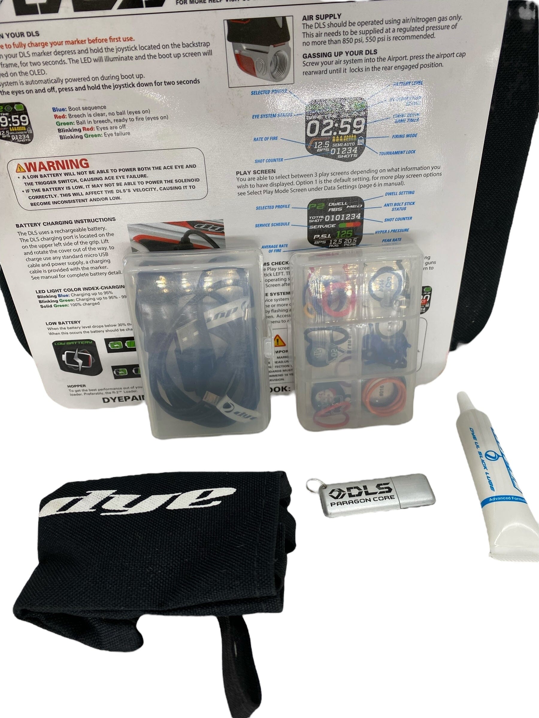 Used Dye Dls Paintball Gun Paintball Gun from CPXBrosPaintball Buy/Sell/Trade Paintball Markers, New Paintball Guns, Paintball Hoppers, Paintball Masks, and Hormesis Headbands