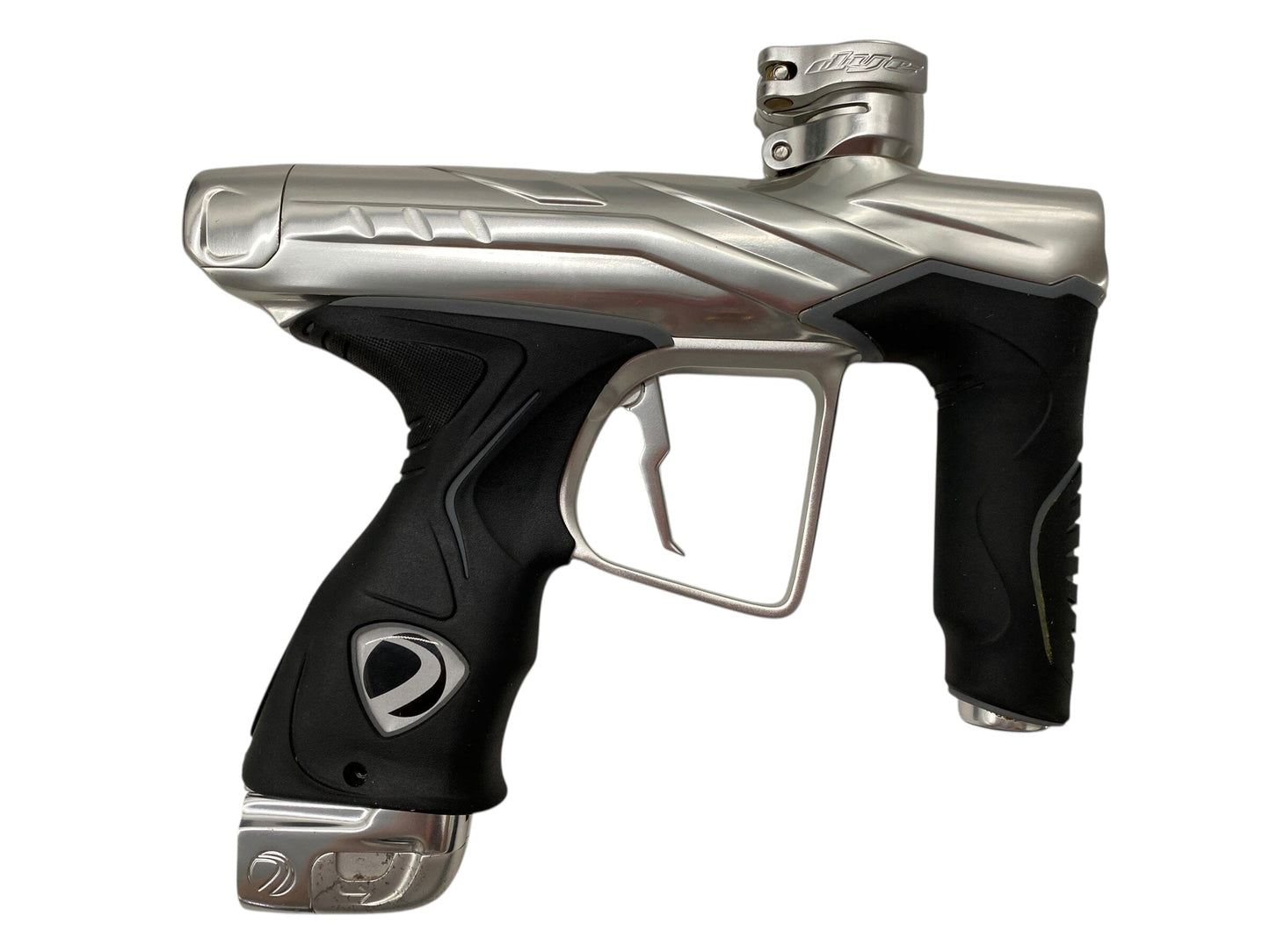Used Dye DLS Paintball Gun Silver Paintball Gun from CPXBrosPaintball Buy/Sell/Trade Paintball Markers, New Paintball Guns, Paintball Hoppers, Paintball Masks, and Hormesis Headbands