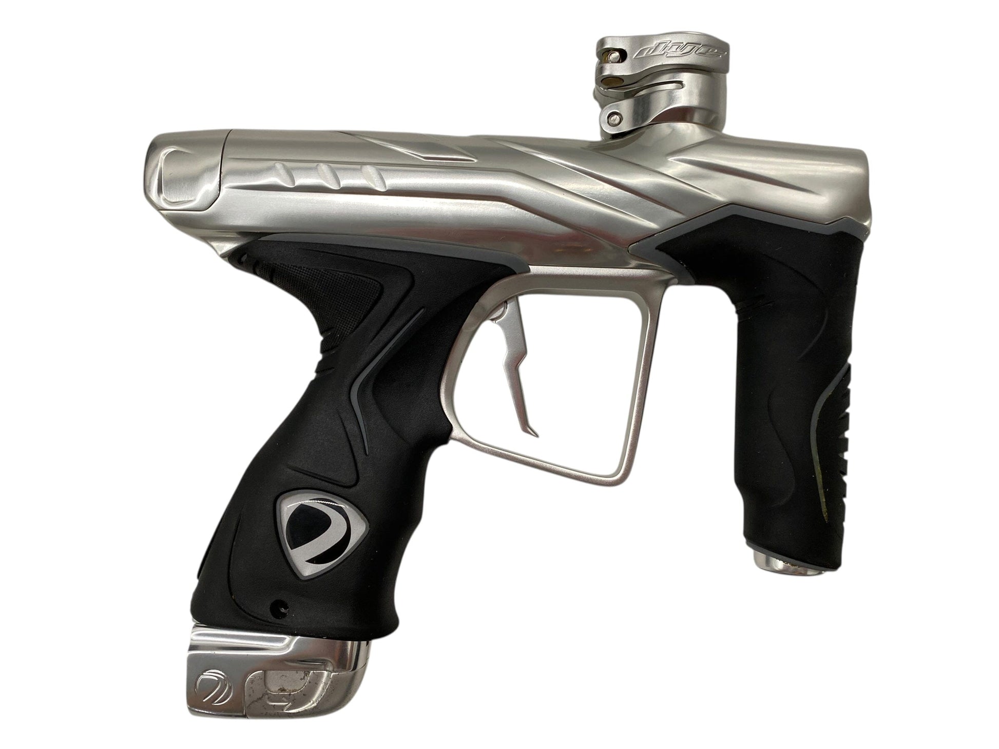 Used Dye DLS Paintball Gun Silver Paintball Gun from CPXBrosPaintball Buy/Sell/Trade Paintball Markers, New Paintball Guns, Paintball Hoppers, Paintball Masks, and Hormesis Headbands