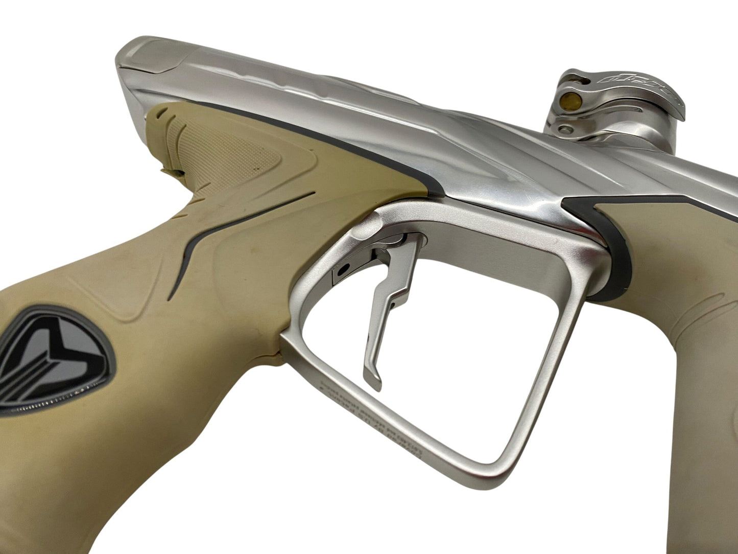 Used Dye DLS Paintball Gun Silver Paintball Gun from CPXBrosPaintball Buy/Sell/Trade Paintball Markers, New Paintball Guns, Paintball Hoppers, Paintball Masks, and Hormesis Headbands