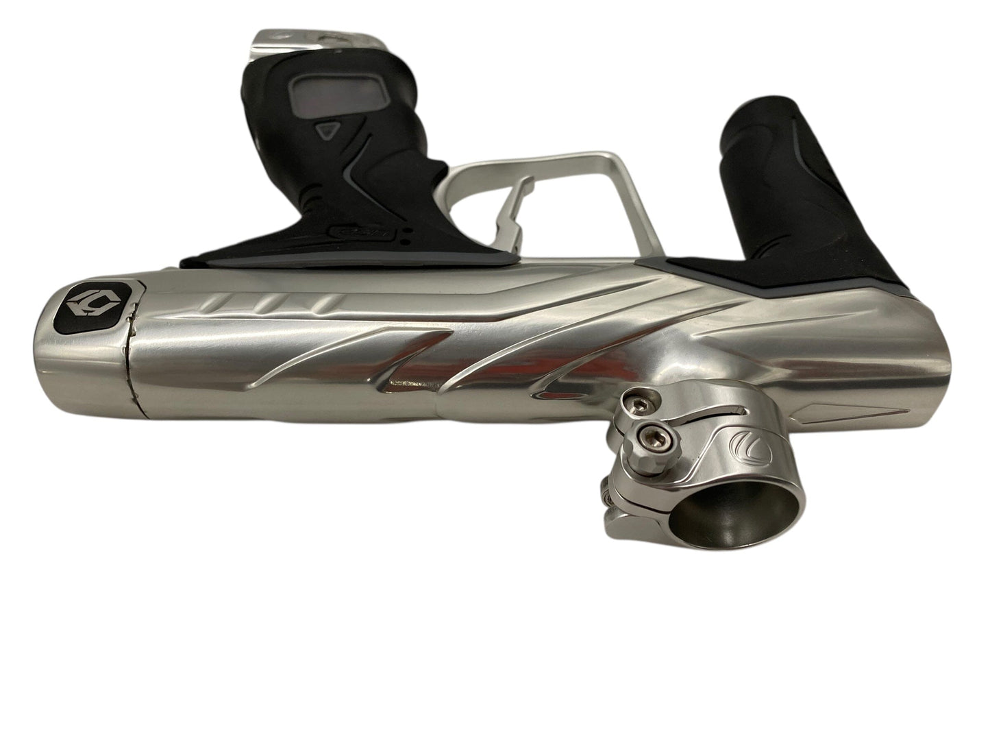 Used Dye DLS Paintball Gun Silver Paintball Gun from CPXBrosPaintball Buy/Sell/Trade Paintball Markers, New Paintball Guns, Paintball Hoppers, Paintball Masks, and Hormesis Headbands