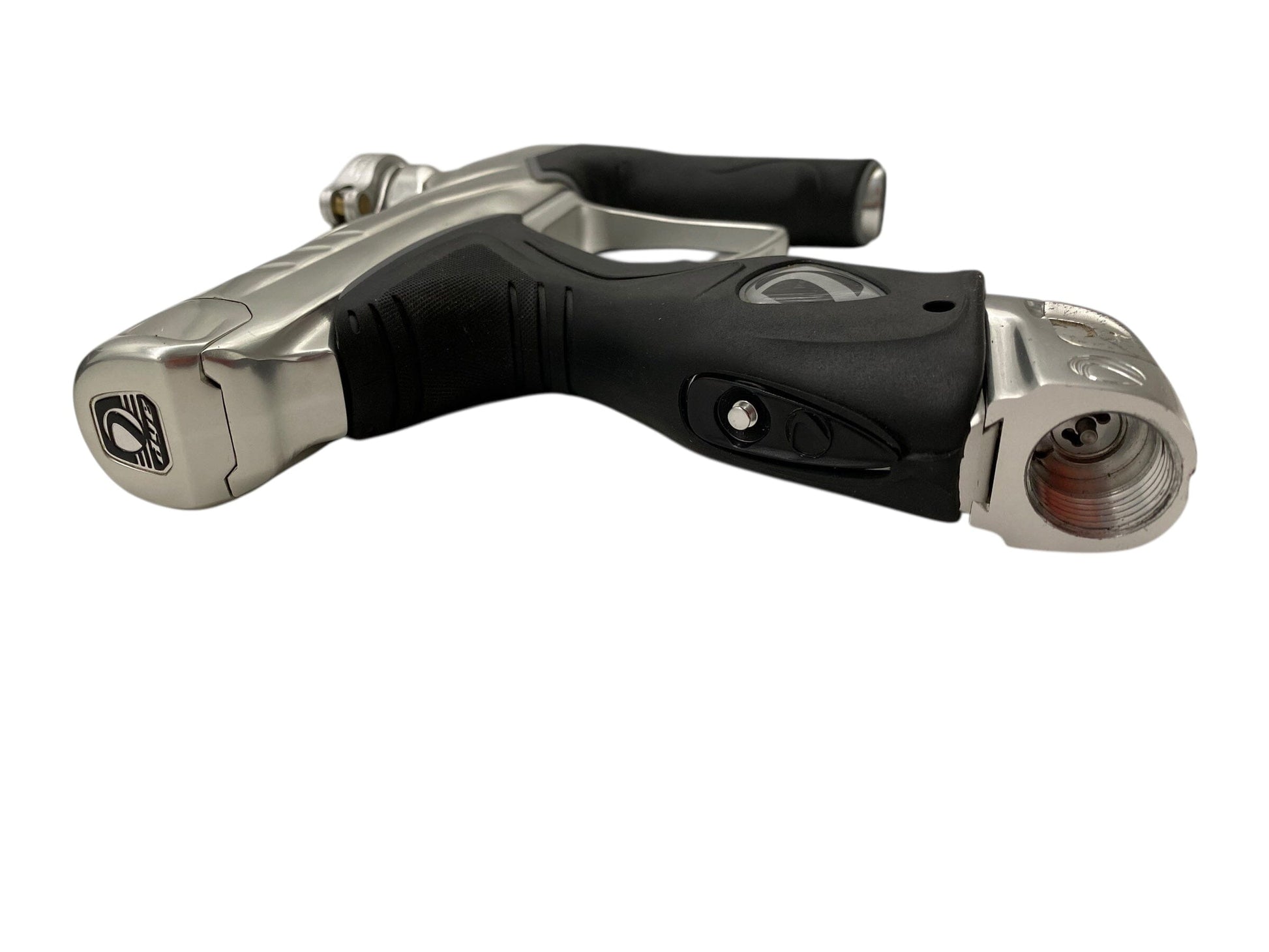 Used Dye DLS Paintball Gun Silver Paintball Gun from CPXBrosPaintball Buy/Sell/Trade Paintball Markers, New Paintball Guns, Paintball Hoppers, Paintball Masks, and Hormesis Headbands