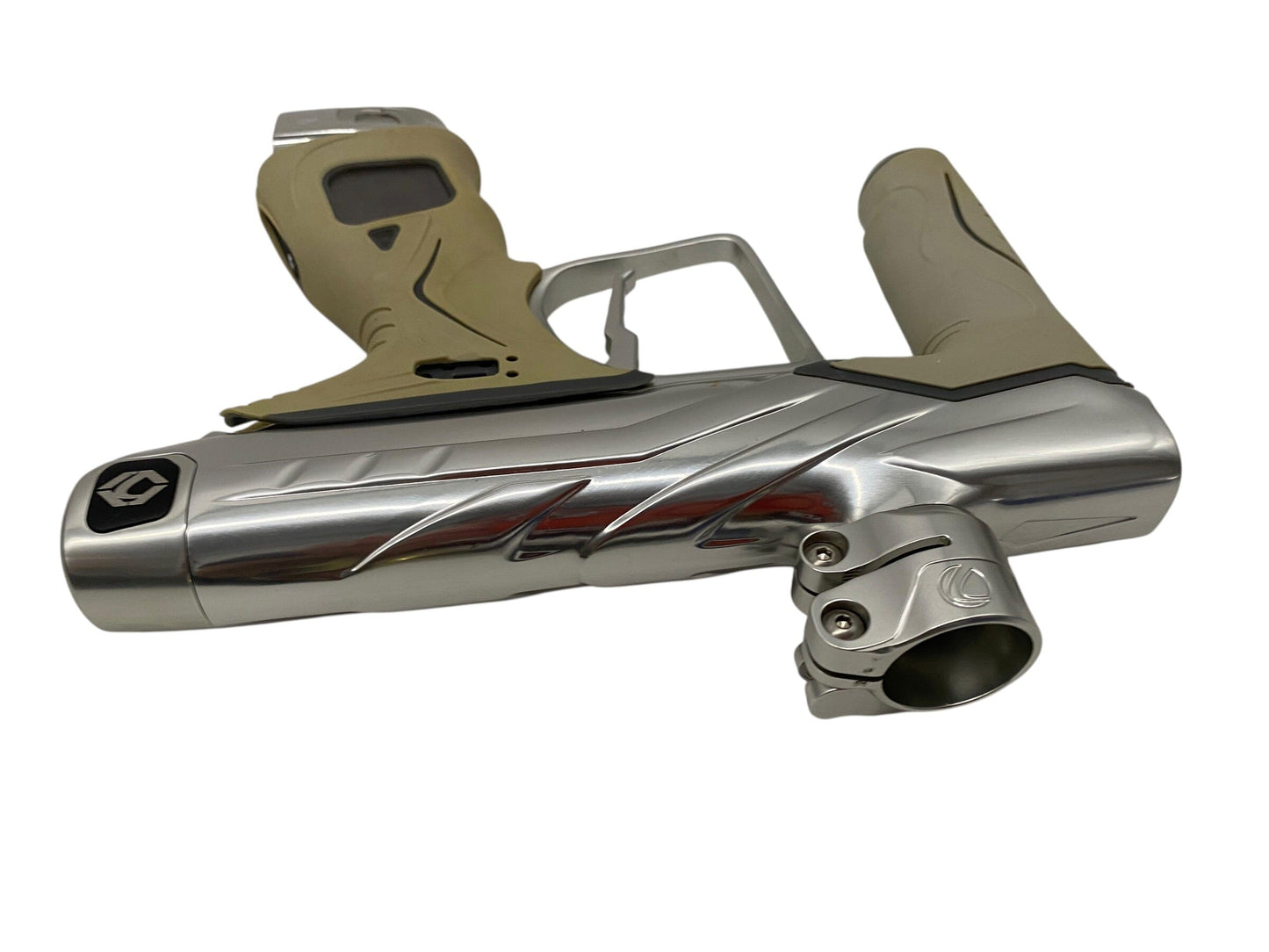 Used Dye DLS Paintball Gun Silver Paintball Gun from CPXBrosPaintball Buy/Sell/Trade Paintball Markers, New Paintball Guns, Paintball Hoppers, Paintball Masks, and Hormesis Headbands