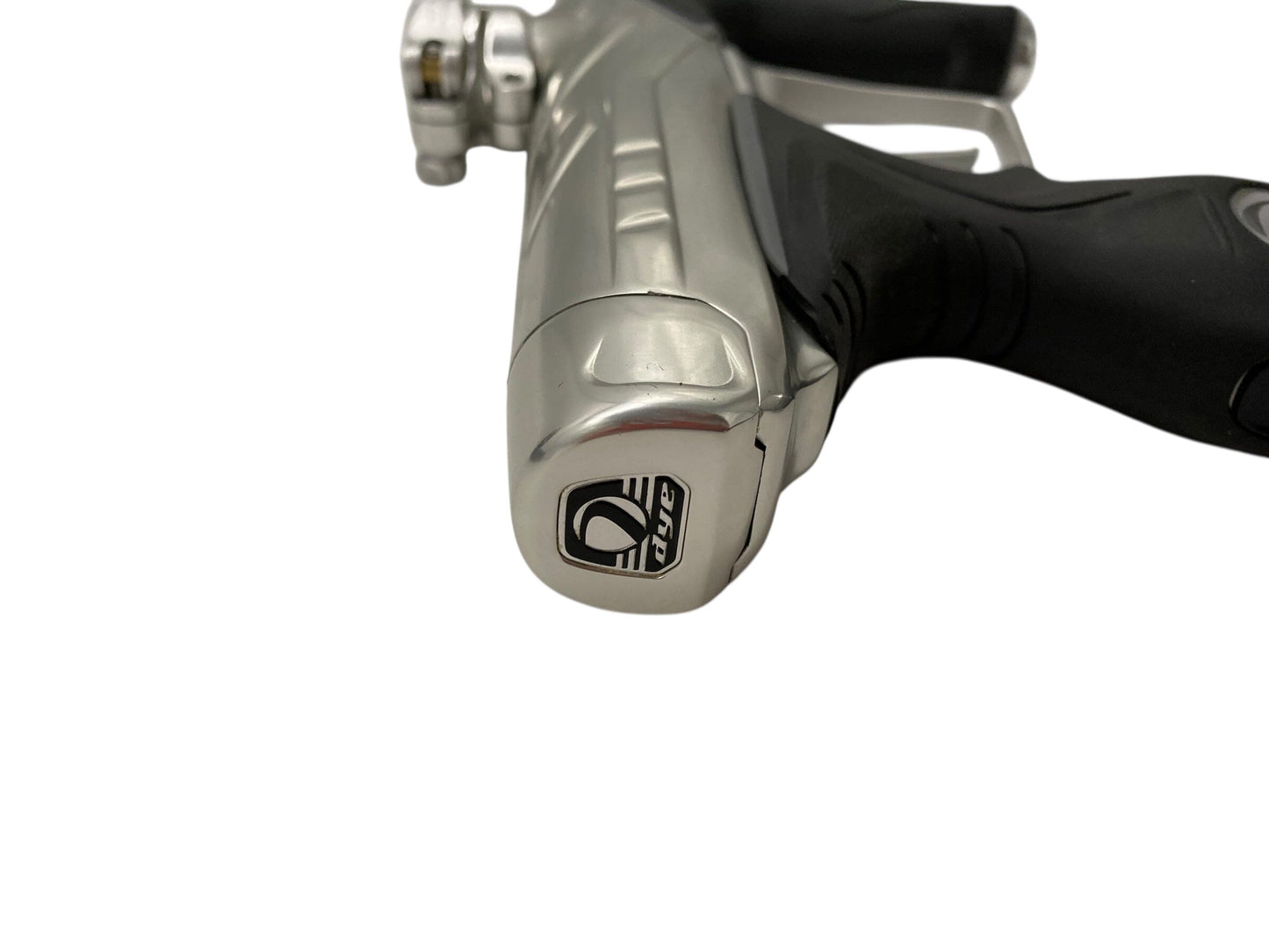 Used Dye DLS Paintball Gun Silver Paintball Gun from CPXBrosPaintball Buy/Sell/Trade Paintball Markers, New Paintball Guns, Paintball Hoppers, Paintball Masks, and Hormesis Headbands