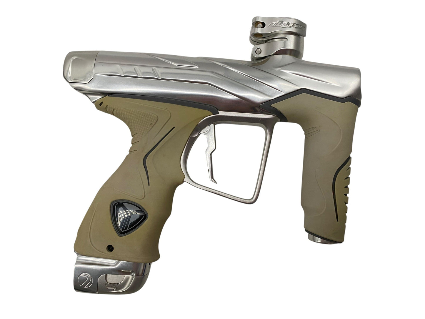 Used Dye DLS Paintball Gun Silver Paintball Gun from CPXBrosPaintball Buy/Sell/Trade Paintball Markers, New Paintball Guns, Paintball Hoppers, Paintball Masks, and Hormesis Headbands
