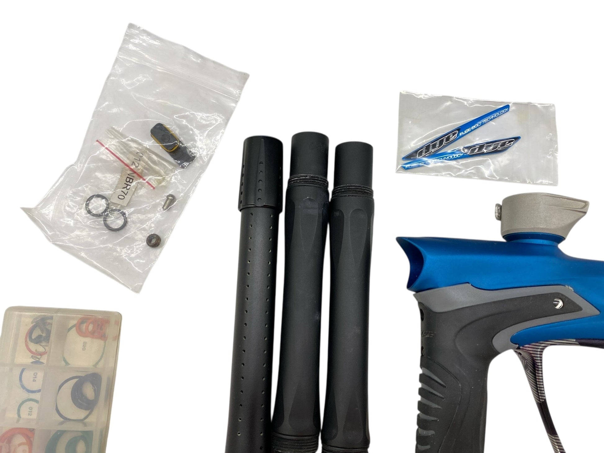 Used Dye Dm 14 Paintball Gun Blue Paintball Gun from CPXBrosPaintball Buy/Sell/Trade Paintball Markers, New Paintball Guns, Paintball Hoppers, Paintball Masks, and Hormesis Headbands