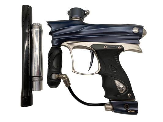 Used Dye Dm 9 Paintball Gun Blue/Silver Paintball Gun from CPXBrosPaintball Buy/Sell/Trade Paintball Markers, New Paintball Guns, Paintball Hoppers, Paintball Masks, and Hormesis Headbands