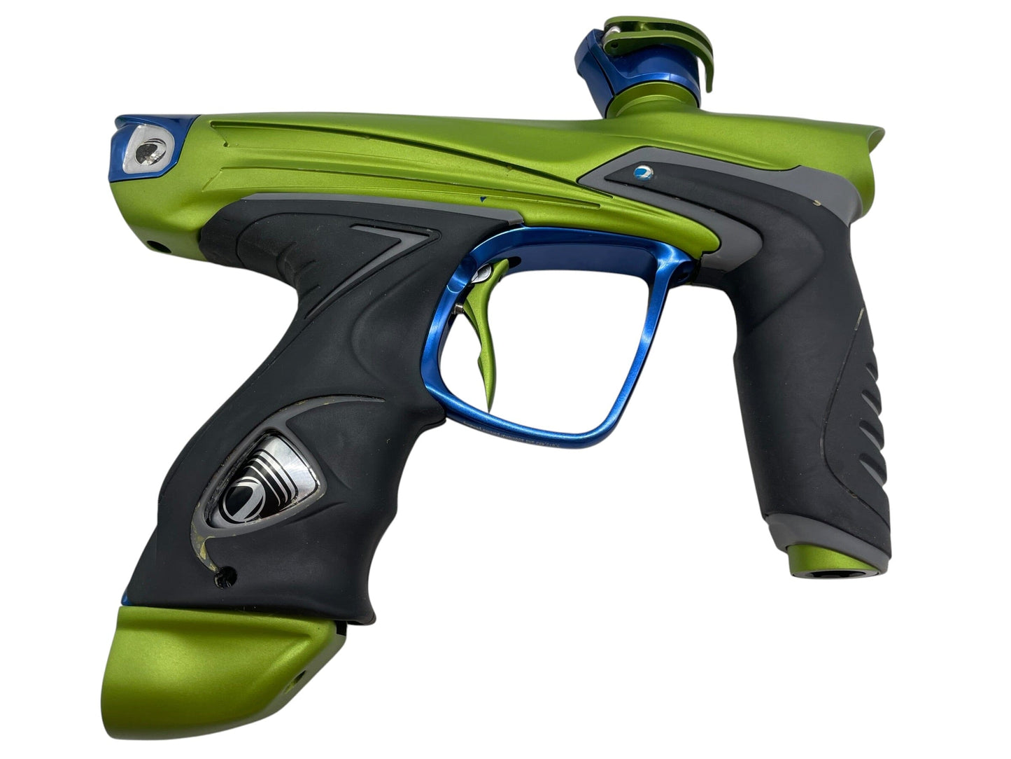 Used Dye DM14 20 Year Anniversary Edition Green/Blue Paintball Gun Paintball Gun from CPXBrosPaintball Buy/Sell/Trade Paintball Markers, New Paintball Guns, Paintball Hoppers, Paintball Masks, and Hormesis Headbands