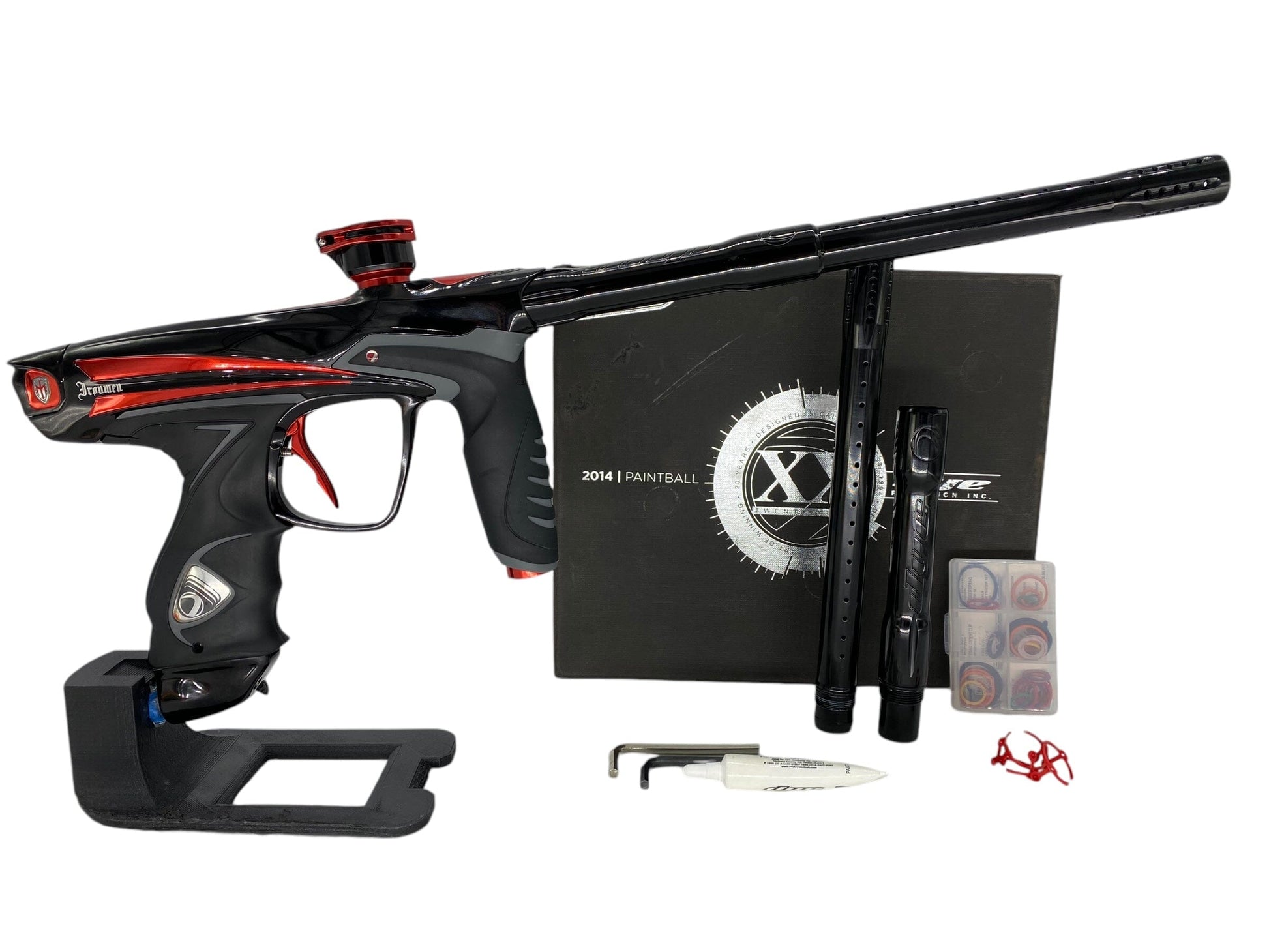 Used Dye Dm14 20th Anniversary Iron Men Edition Paintball Gun Paintball Gun from CPXBrosPaintball Buy/Sell/Trade Paintball Markers, New Paintball Guns, Paintball Hoppers, Paintball Masks, and Hormesis Headbands