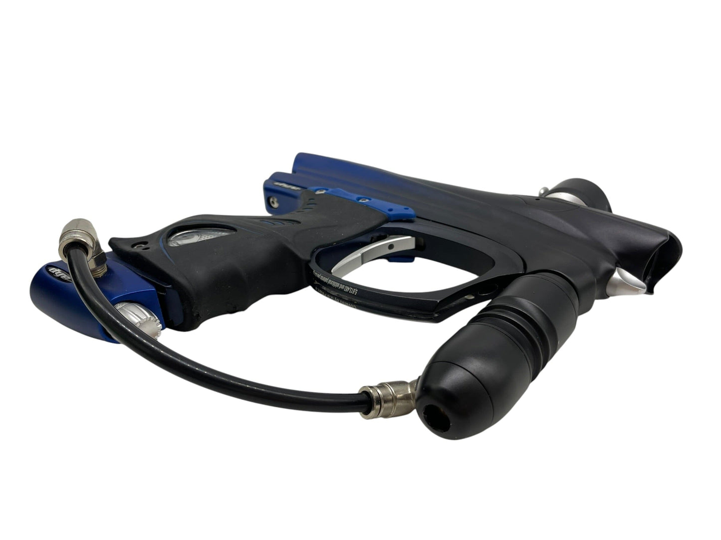 Used DYE DM7 Blue To Black Fade Paintball Gun Paintball Gun from CPXBrosPaintball Buy/Sell/Trade Paintball Markers, New Paintball Guns, Paintball Hoppers, Paintball Masks, and Hormesis Headbands
