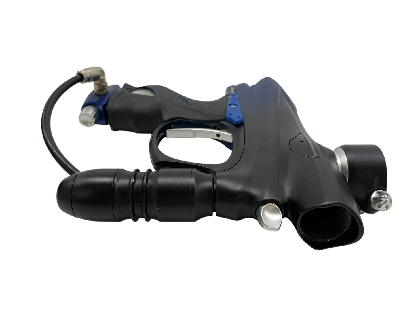 Used DYE DM7 Blue To Black Fade Paintball Gun Paintball Gun from CPXBrosPaintball Buy/Sell/Trade Paintball Markers, New Paintball Guns, Paintball Hoppers, Paintball Masks, and Hormesis Headbands