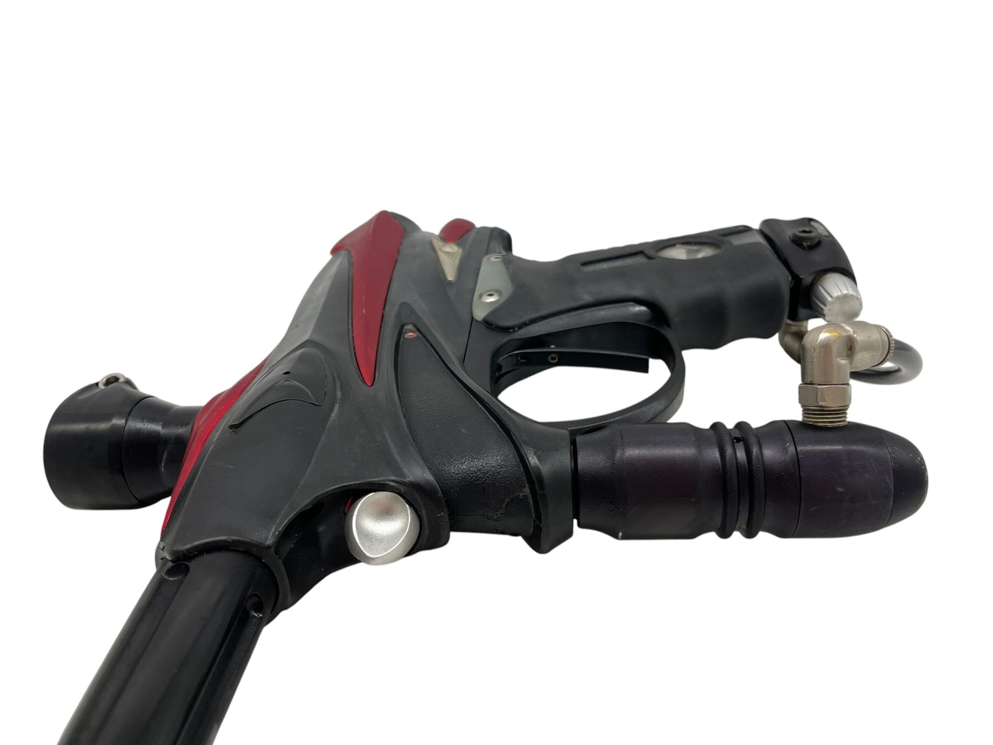 Used DYE DMC Black/Red Paintball Gun Paintball Gun from CPXBrosPaintball Buy/Sell/Trade Paintball Markers, New Paintball Guns, Paintball Hoppers, Paintball Masks, and Hormesis Headbands