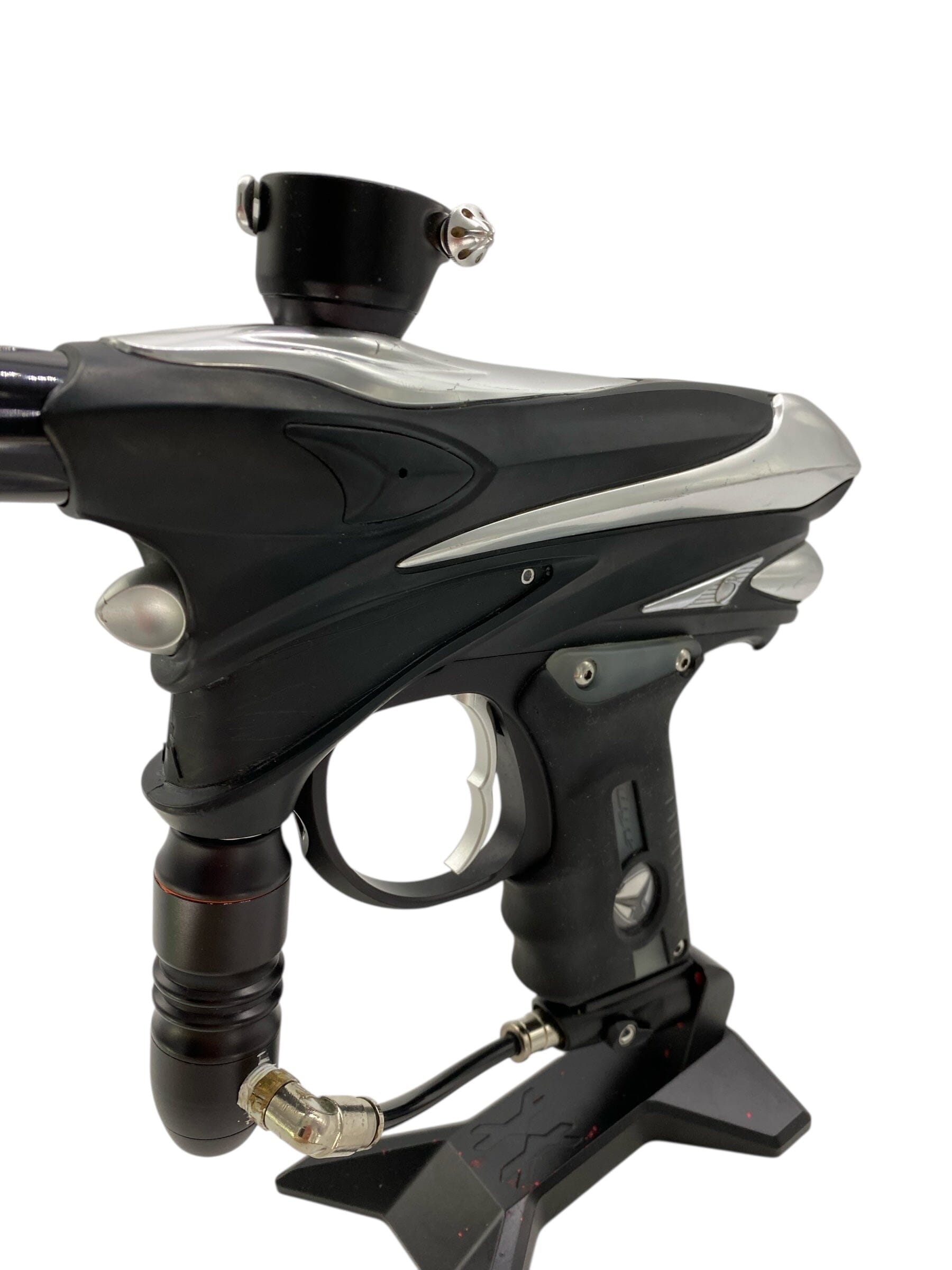 Used Dye Dmc Paintball Gun Black/Silver Paintball Gun from CPXBrosPaintball Buy/Sell/Trade Paintball Markers, New Paintball Guns, Paintball Hoppers, Paintball Masks, and Hormesis Headbands