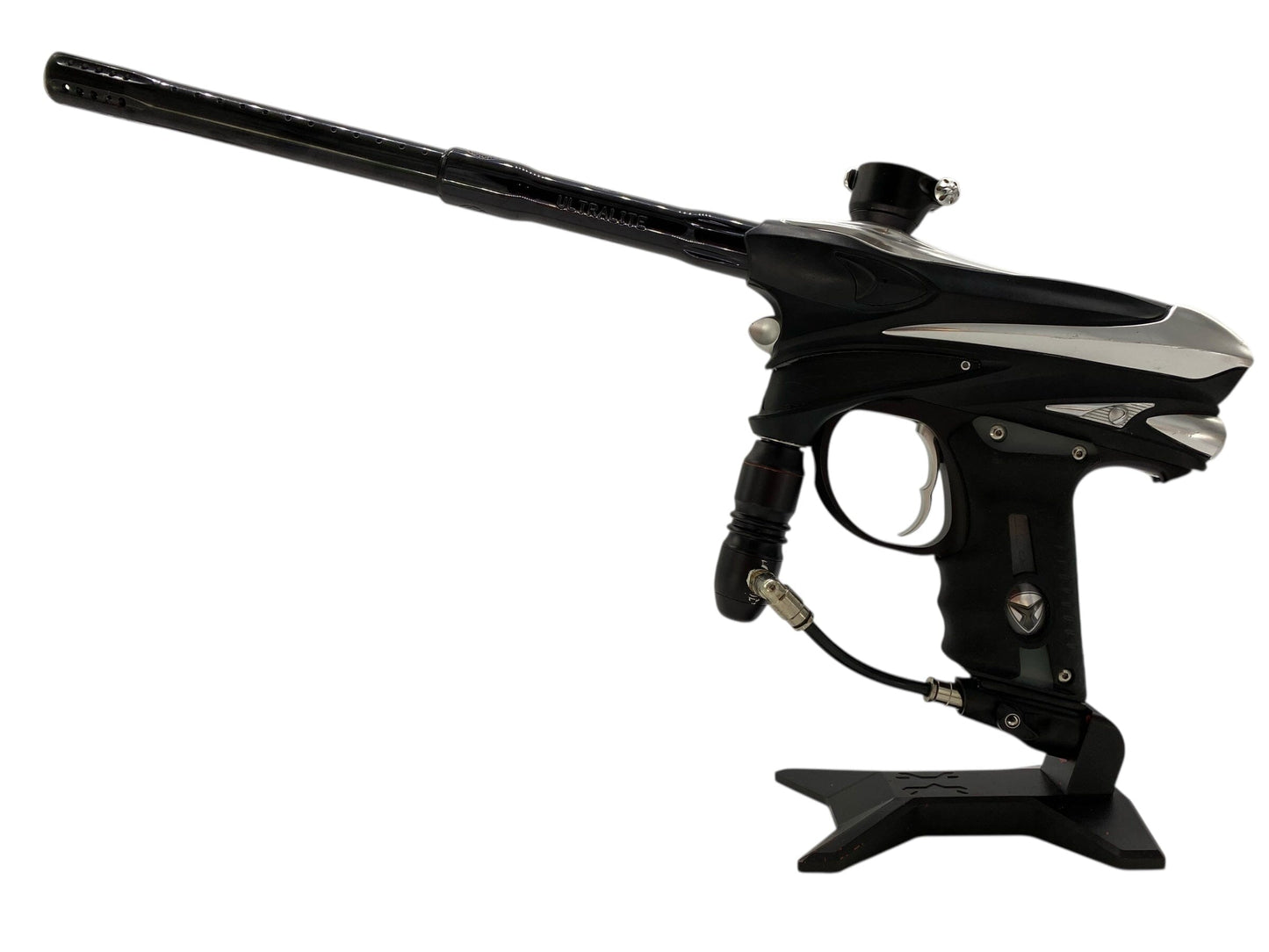 Used Dye Dmc Paintball Gun Black/Silver Paintball Gun from CPXBrosPaintball Buy/Sell/Trade Paintball Markers, New Paintball Guns, Paintball Hoppers, Paintball Masks, and Hormesis Headbands