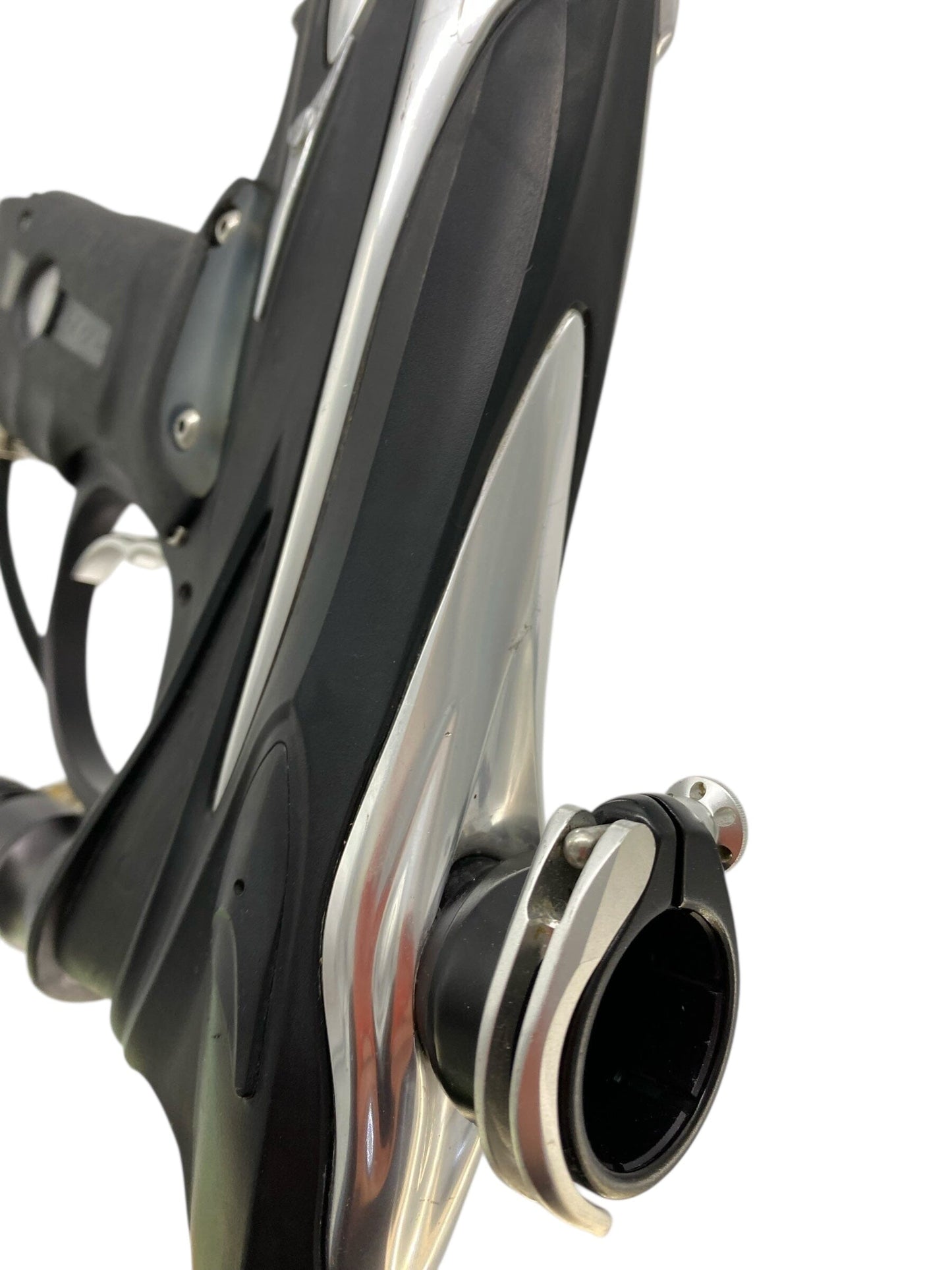 Used Dye Dmc Paintball Gun Black/Silver Paintball Gun from CPXBrosPaintball Buy/Sell/Trade Paintball Markers, New Paintball Guns, Paintball Hoppers, Paintball Masks, and Hormesis Headbands
