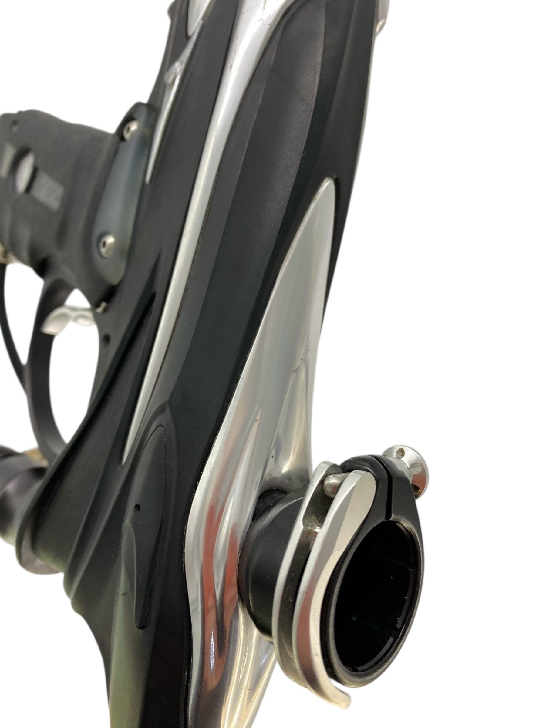 Used Dye Dmc Paintball Gun Black/Silver Paintball Gun from CPXBrosPaintball Buy/Sell/Trade Paintball Markers, New Paintball Guns, Paintball Hoppers, Paintball Masks, and Hormesis Headbands