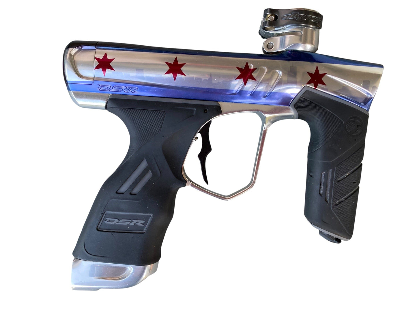 Used Dye Dsr+ "Aftershock" Edition Paintball Gun Paintball Gun from CPXBrosPaintball Buy/Sell/Trade Paintball Markers, New Paintball Guns, Paintball Hoppers, Paintball Masks, and Hormesis Headbands
