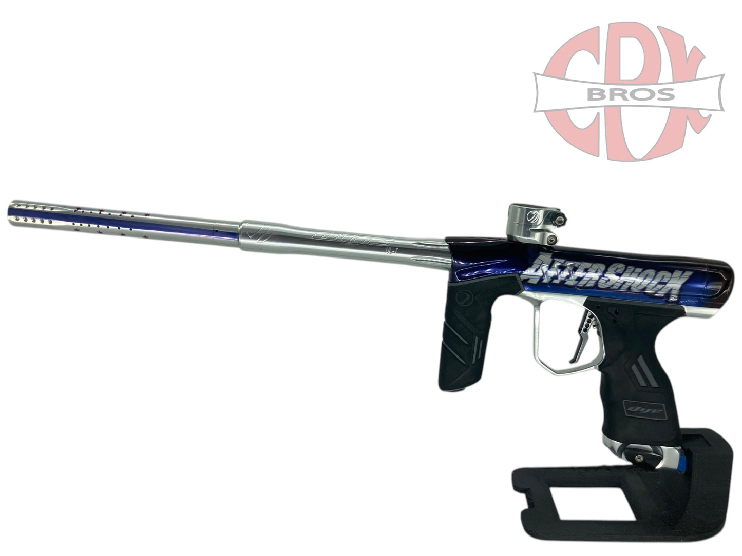 Used Dye DSR+ Aftershock Upgraded Paintball Gun Paintball Gun from CPXBrosPaintball Buy/Sell/Trade Paintball Markers, New Paintball Guns, Paintball Hoppers, Paintball Masks, and Hormesis Headbands