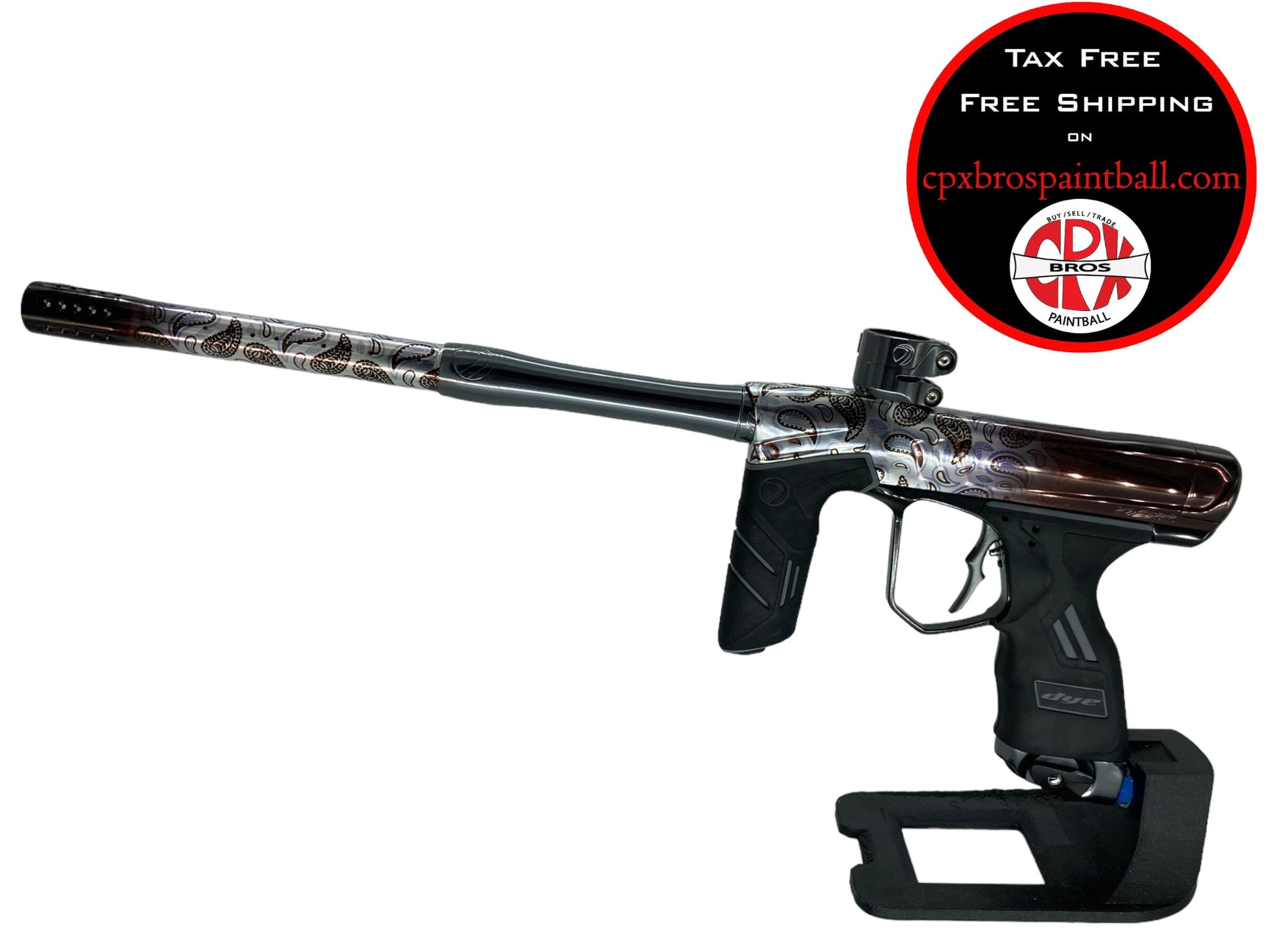 Used Dye DSR+ Bandana Paintball Gun Paintball Gun from CPXBrosPaintball Buy/Sell/Trade Paintball Markers, New Paintball Guns, Paintball Hoppers, Paintball Masks, and Hormesis Headbands