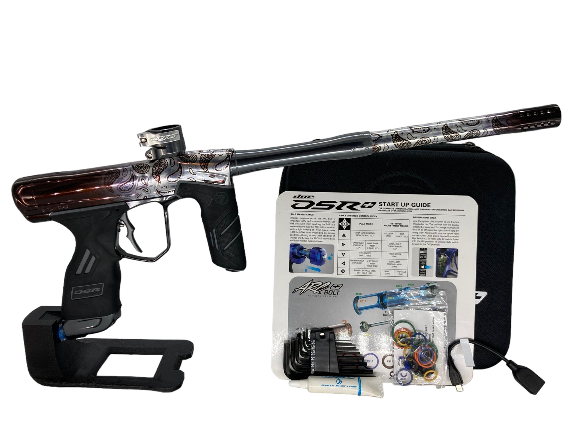 Used Dye DSR+ Bandana Paintball Gun Paintball Gun from CPXBrosPaintball Buy/Sell/Trade Paintball Markers, New Paintball Guns, Paintball Hoppers, Paintball Masks, and Hormesis Headbands