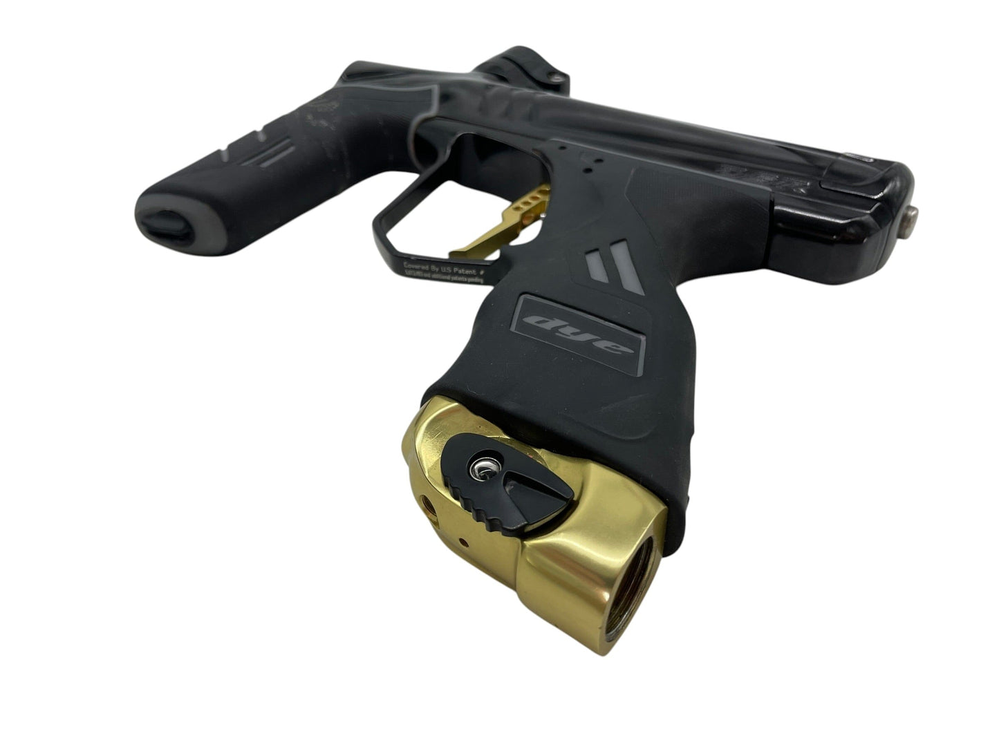 Used Dye Dsr+ Black/Gold Paintball Gun Paintball Gun from CPXBrosPaintball Buy/Sell/Trade Paintball Markers, New Paintball Guns, Paintball Hoppers, Paintball Masks, and Hormesis Headbands