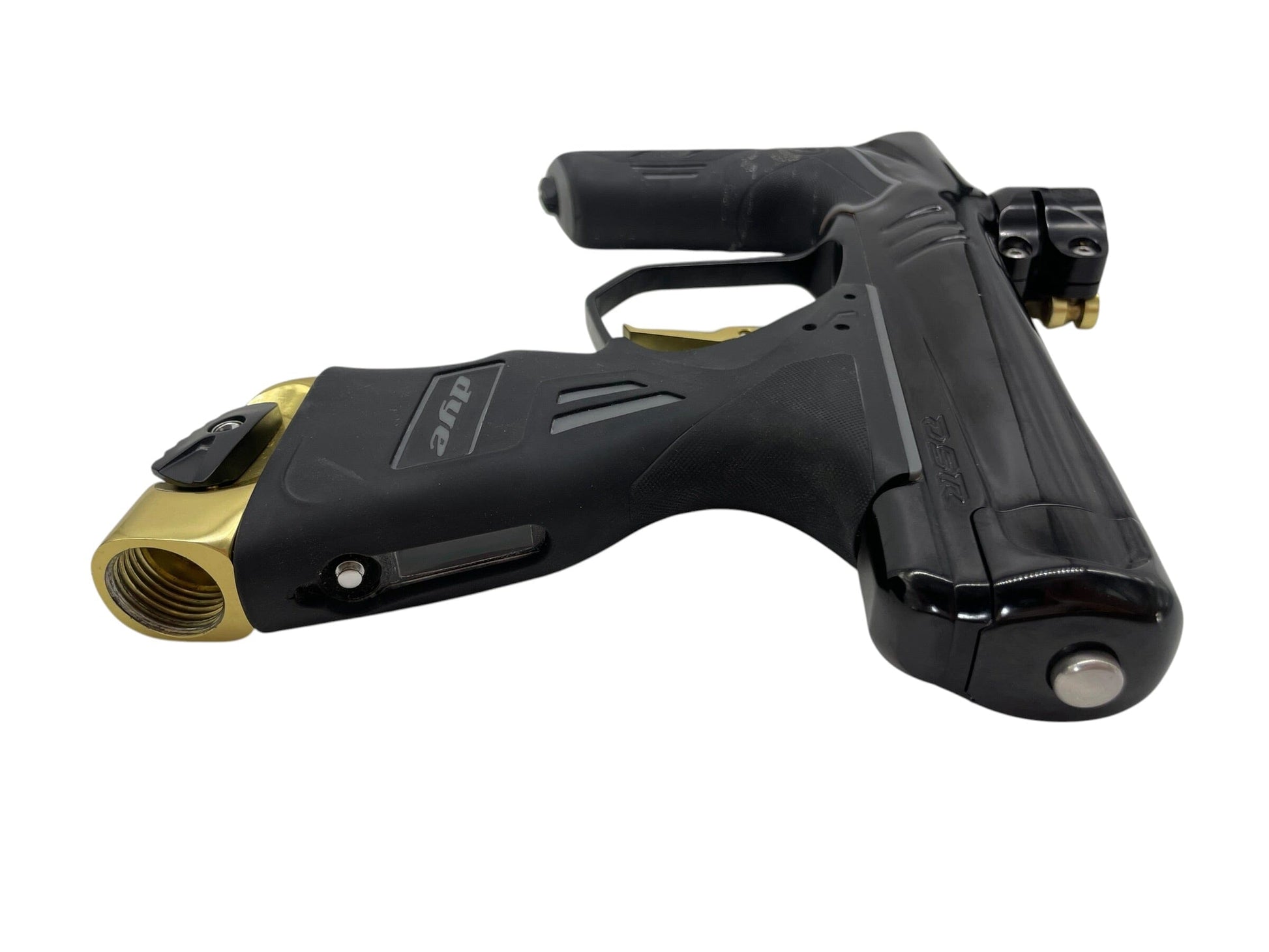 Used Dye Dsr+ Black/Gold Paintball Gun Paintball Gun from CPXBrosPaintball Buy/Sell/Trade Paintball Markers, New Paintball Guns, Paintball Hoppers, Paintball Masks, and Hormesis Headbands