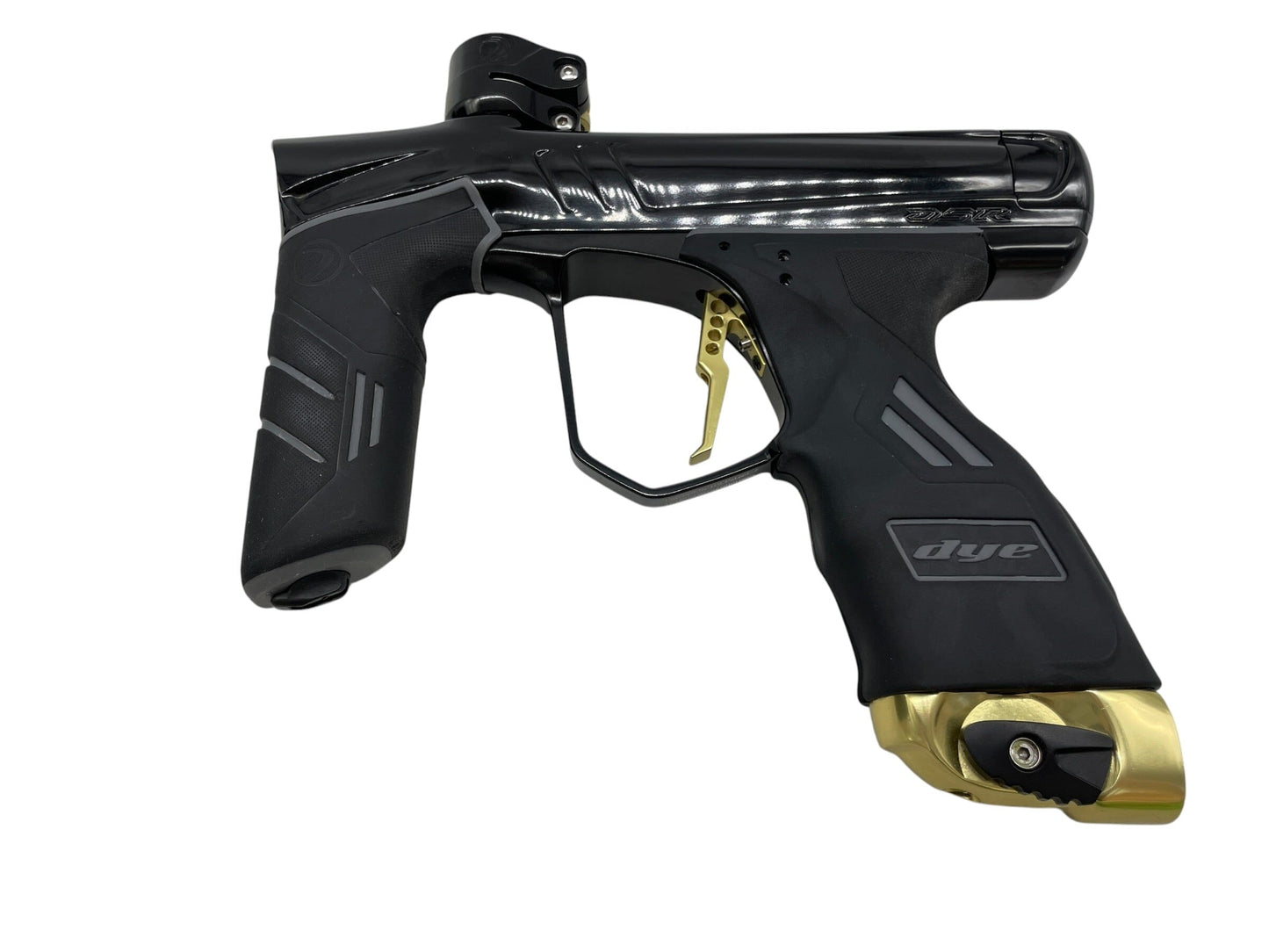 Used Dye Dsr+ Black/Gold Paintball Gun W/ IM PRO KIT Paintball Gun from CPXBrosPaintball Buy/Sell/Trade Paintball Markers, New Paintball Guns, Paintball Hoppers, Paintball Masks, and Hormesis Headbands