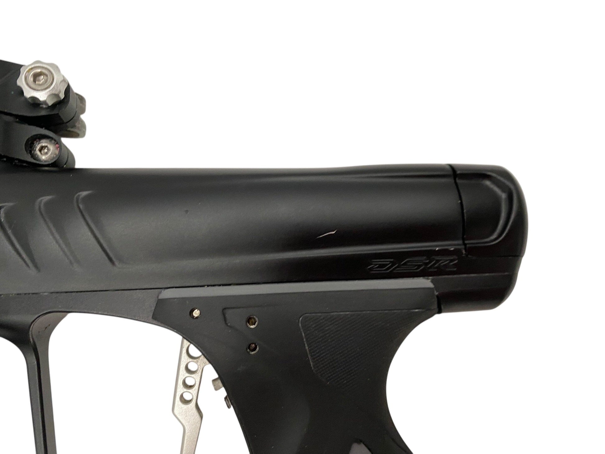 Used Dye Dsr+ Black/Silver Paintball Gun W/ IM PRO KIT Paintball Gun from CPXBrosPaintball Buy/Sell/Trade Paintball Markers, New Paintball Guns, Paintball Hoppers, Paintball Masks, and Hormesis Headbands