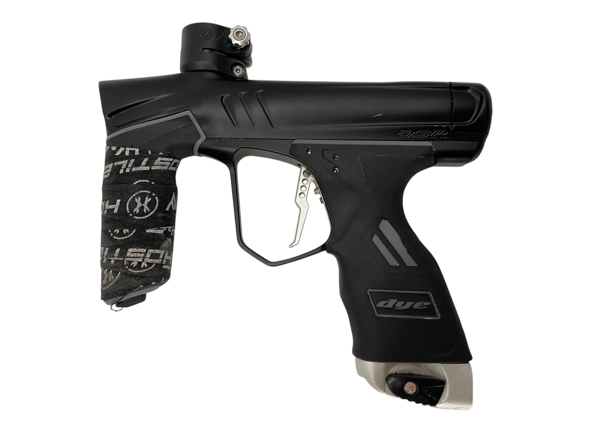 Used Dye Dsr+ Black/Silver Paintball Gun W/ IM PRO KIT Paintball Gun from CPXBrosPaintball Buy/Sell/Trade Paintball Markers, New Paintball Guns, Paintball Hoppers, Paintball Masks, and Hormesis Headbands