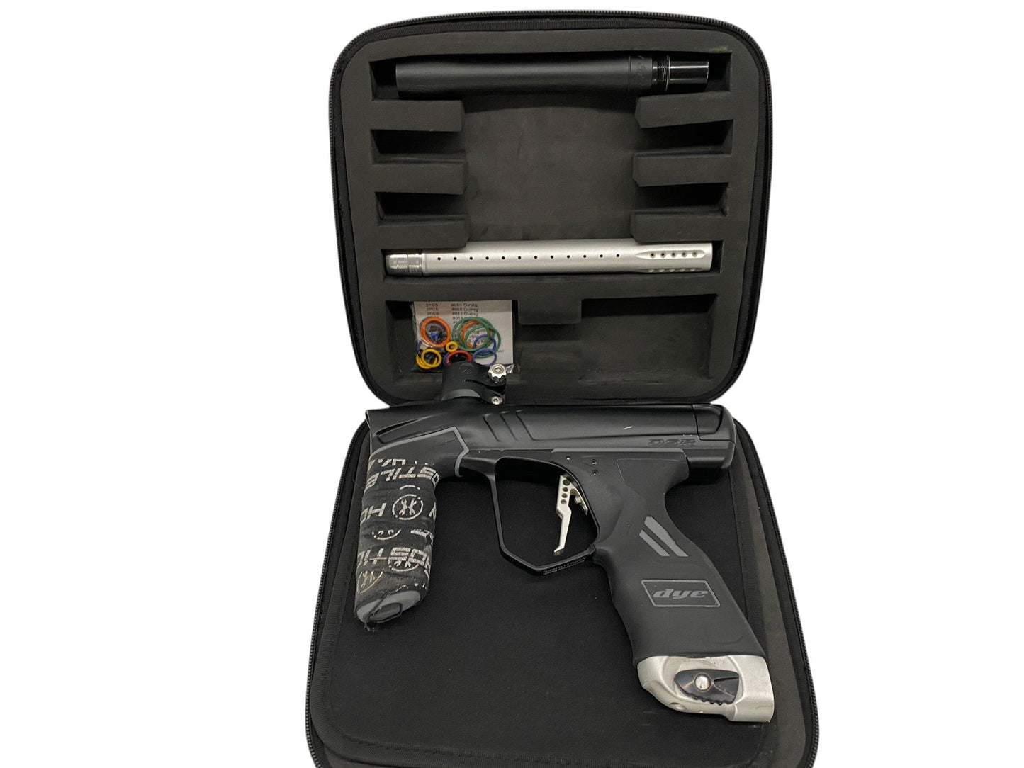 Used Dye Dsr+ Black/Silver Paintball Gun W/ IM PRO KIT Paintball Gun from CPXBrosPaintball Buy/Sell/Trade Paintball Markers, New Paintball Guns, Paintball Hoppers, Paintball Masks, and Hormesis Headbands