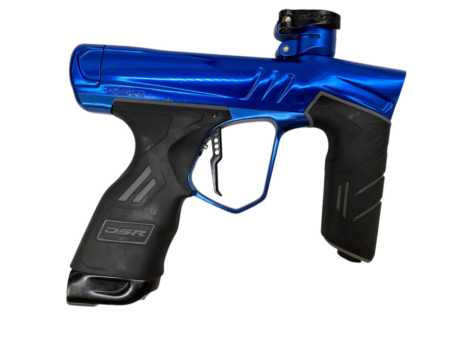 Used Dye Dsr+ Blue/Black Paintball Gun Paintball Gun from CPXBrosPaintball Buy/Sell/Trade Paintball Markers, New Paintball Guns, Paintball Hoppers, Paintball Masks, and Hormesis Headbands