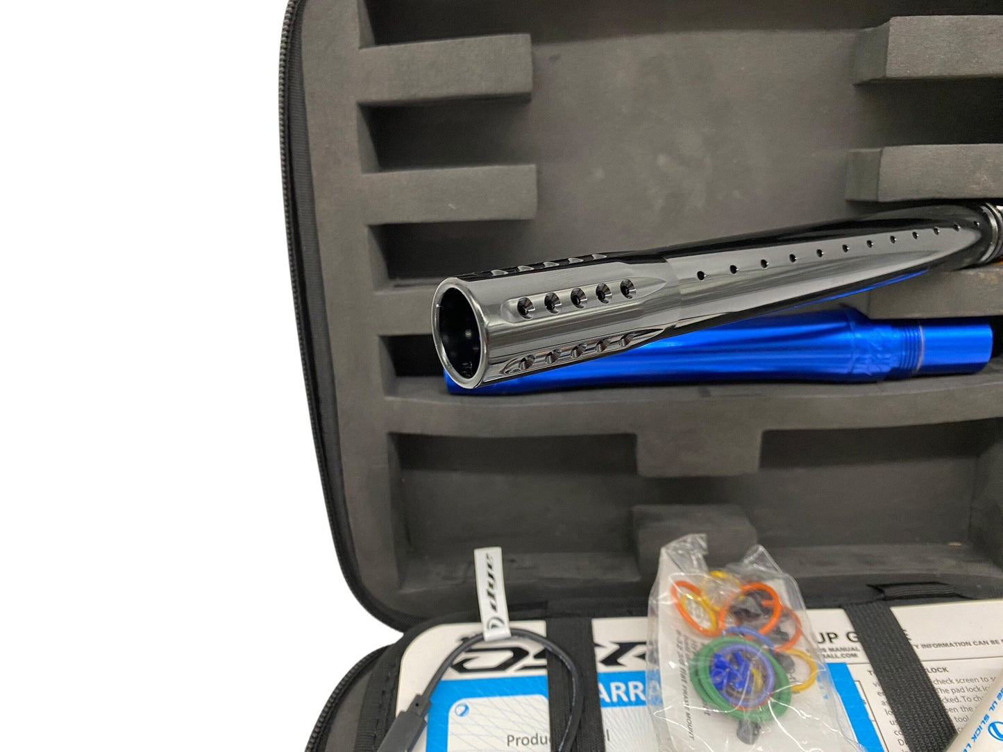 Used Dye Dsr+ Blue/Black Paintball Gun Paintball Gun from CPXBrosPaintball Buy/Sell/Trade Paintball Markers, New Paintball Guns, Paintball Hoppers, Paintball Masks, and Hormesis Headbands