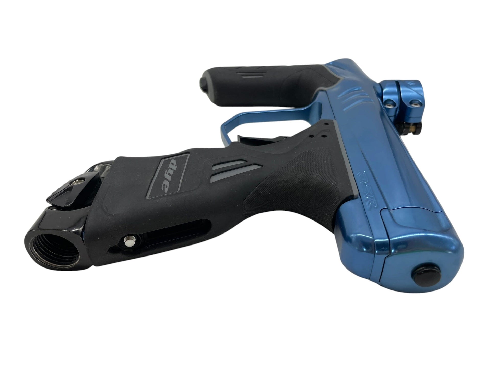 Used Dye Dsr+ Blue/Black Paintball Gun W/ IM PRO KIT Paintball Gun from CPXBrosPaintball Buy/Sell/Trade Paintball Markers, New Paintball Guns, Paintball Hoppers, Paintball Masks, and Hormesis Headbands