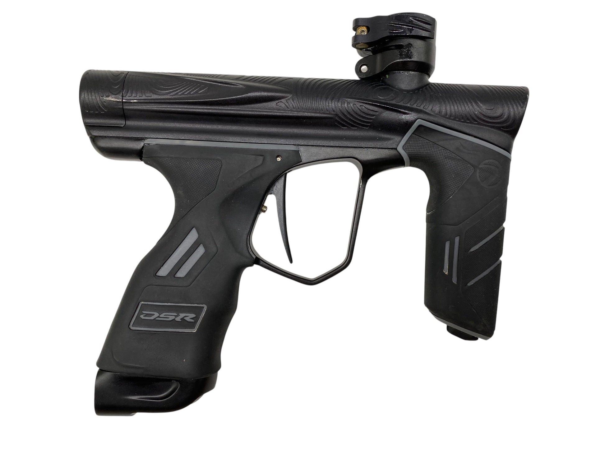 Used Dye Dsr+ Dark Midnight Paintball Gun W/(Method Bolt) Paintball Gun from CPXBrosPaintball Buy/Sell/Trade Paintball Markers, New Paintball Guns, Paintball Hoppers, Paintball Masks, and Hormesis Headbands