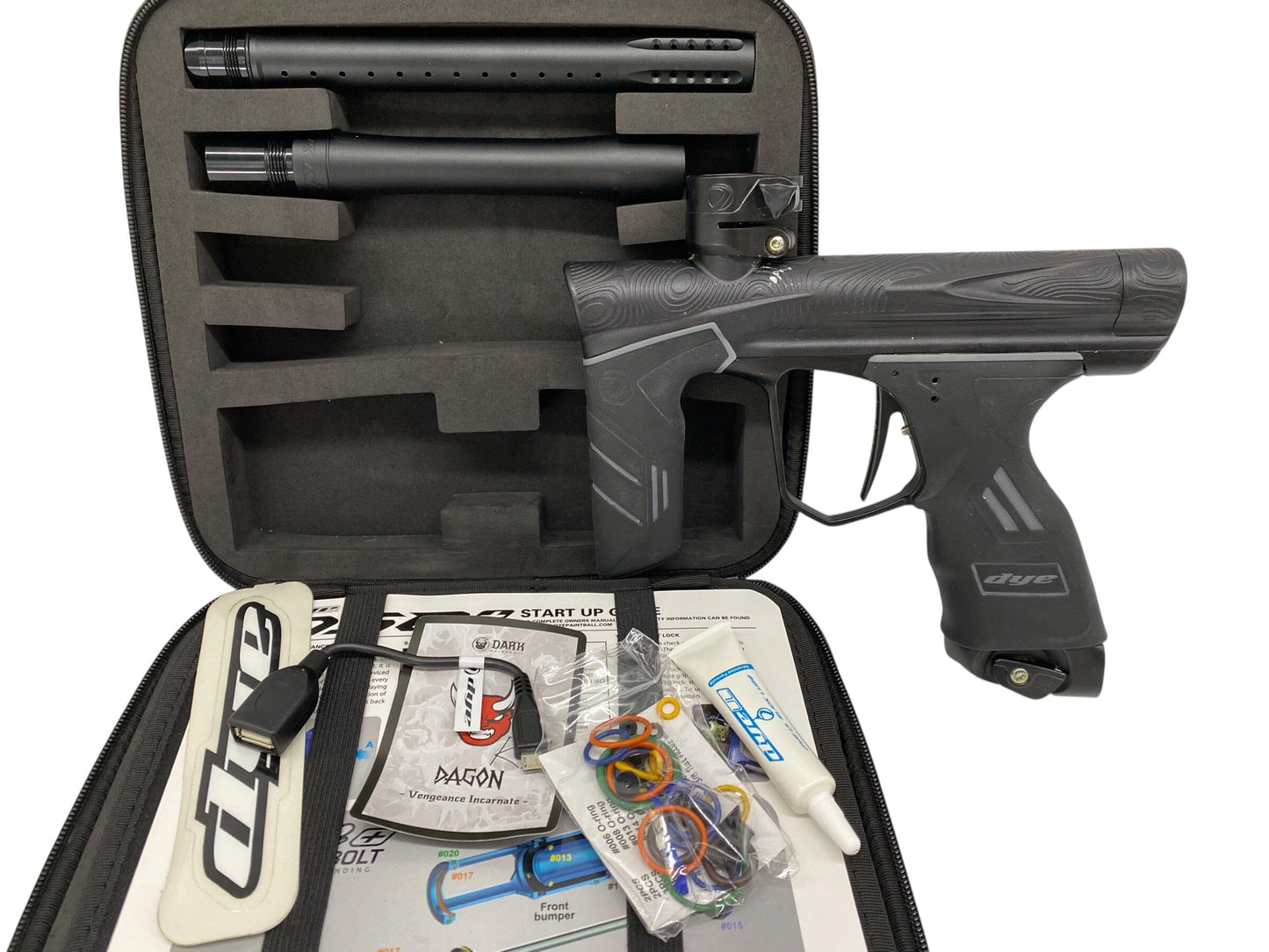 Used Dye Dsr+ Dark Midnight Paintball Gun W/(Method Bolt) Paintball Gun from CPXBrosPaintball Buy/Sell/Trade Paintball Markers, New Paintball Guns, Paintball Hoppers, Paintball Masks, and Hormesis Headbands
