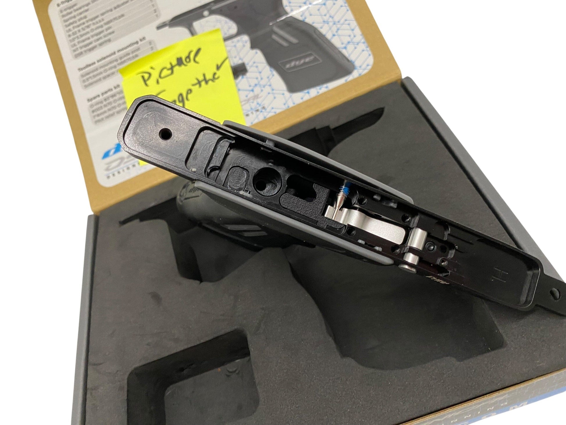 Used Dye Dsr+ / DSR PRO Mech Frame Conversion Kit Paintball Gun from CPXBrosPaintball Buy/Sell/Trade Paintball Markers, New Paintball Guns, Paintball Hoppers, Paintball Masks, and Hormesis Headbands