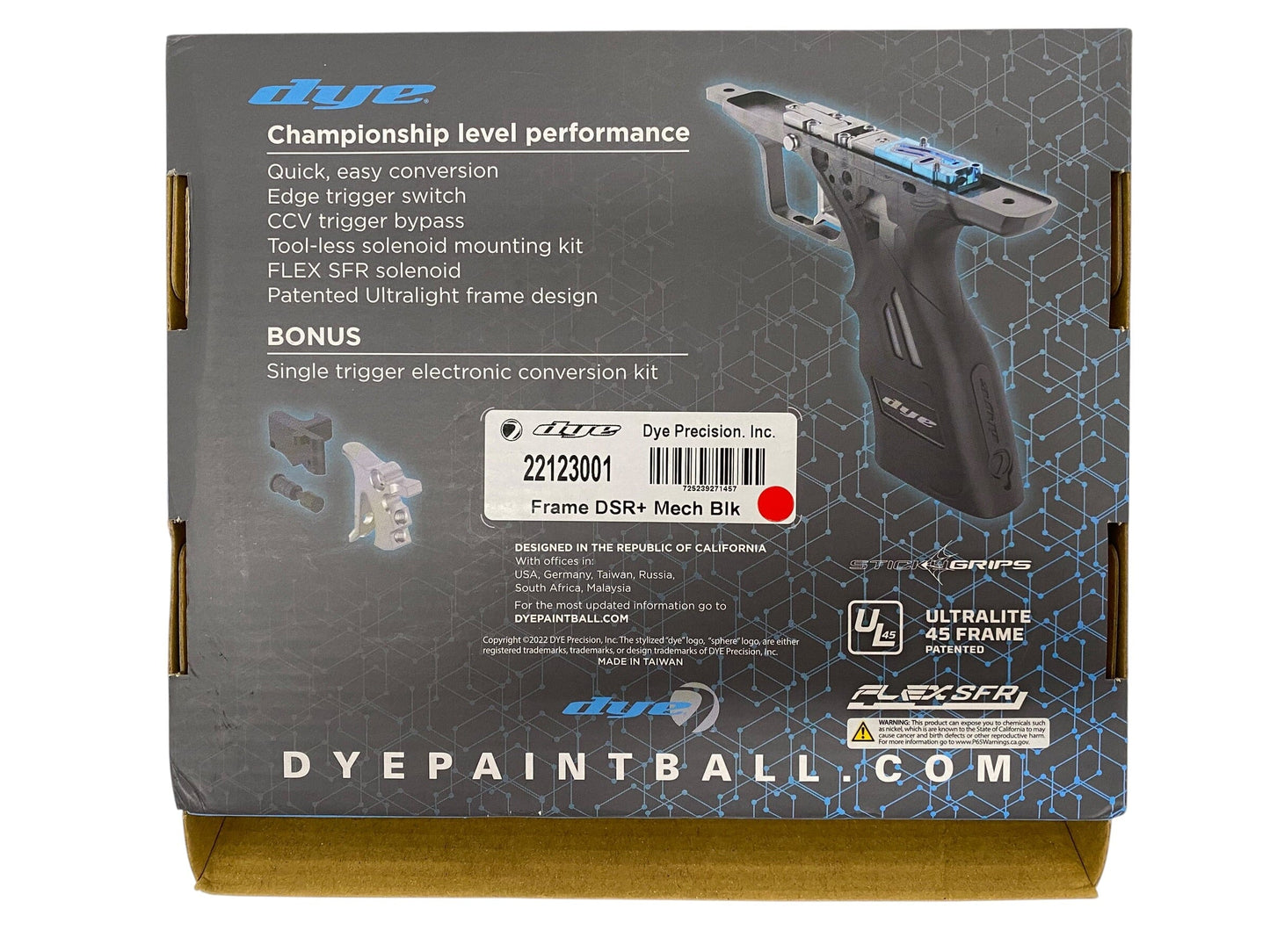 Used DYE DSR+/ DSR PRO Mech Frame Paintball Gun from CPXBrosPaintball Buy/Sell/Trade Paintball Markers, New Paintball Guns, Paintball Hoppers, Paintball Masks, and Hormesis Headbands