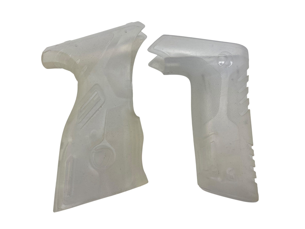 Used Dye DSR / DSR+ Sticky Grip Kit Clear Paintball Gun from CPXBrosPaintball Buy/Sell/Trade Paintball Markers, New Paintball Guns, Paintball Hoppers, Paintball Masks, and Hormesis Headbands