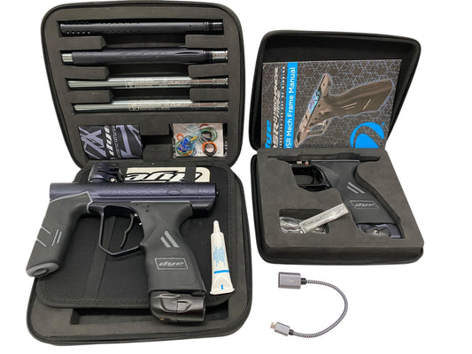 Used Dye DSR FreeFlow PIPE "CROWN" Paintball Gun with Mech Frame Paintball Gun from CPXBrosPaintball Buy/Sell/Trade Paintball Markers, New Paintball Guns, Paintball Hoppers, Paintball Masks, and Hormesis Headbands